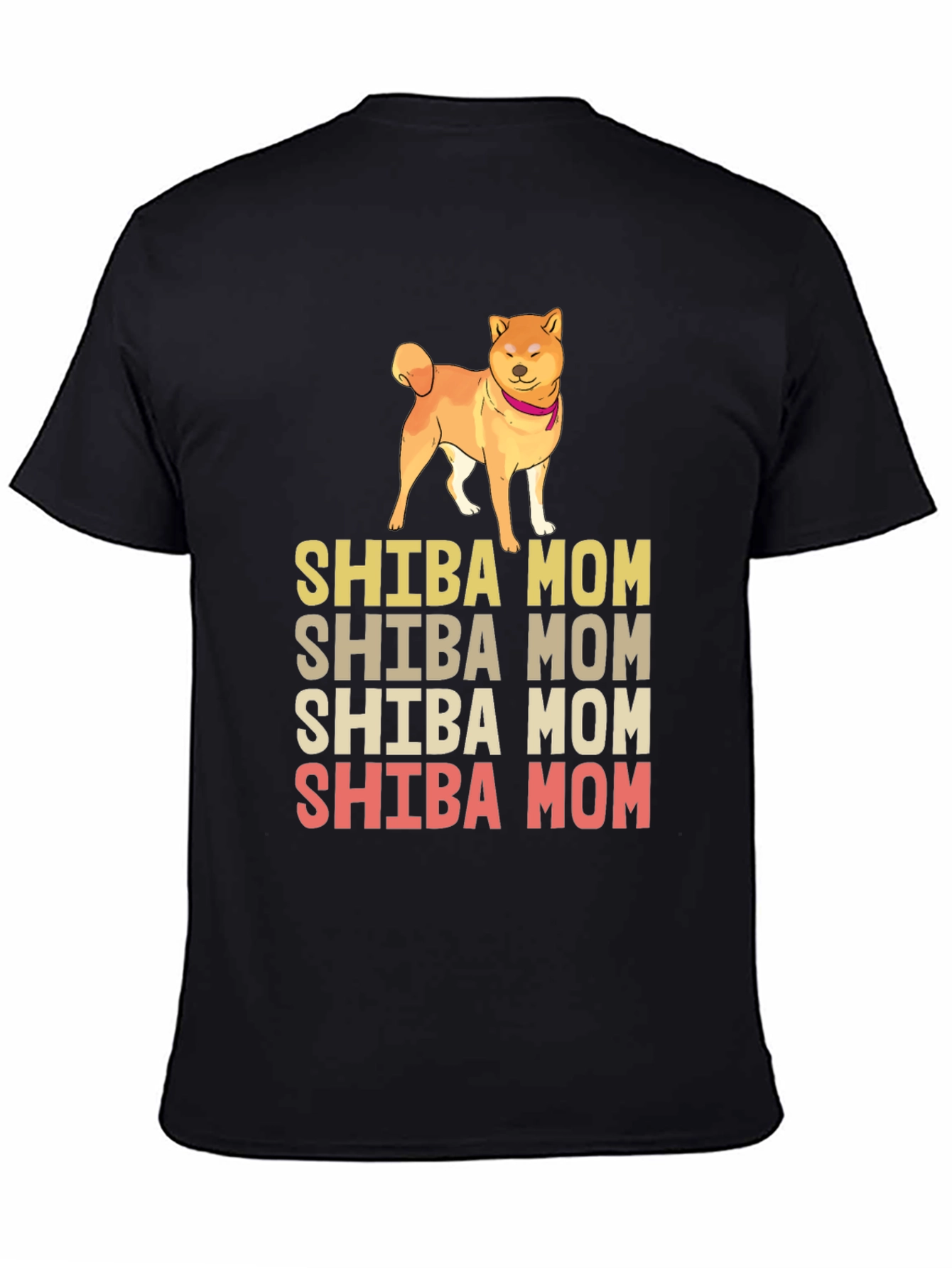 Shiba Mom Graphic Tee - Dog Lover Shirt