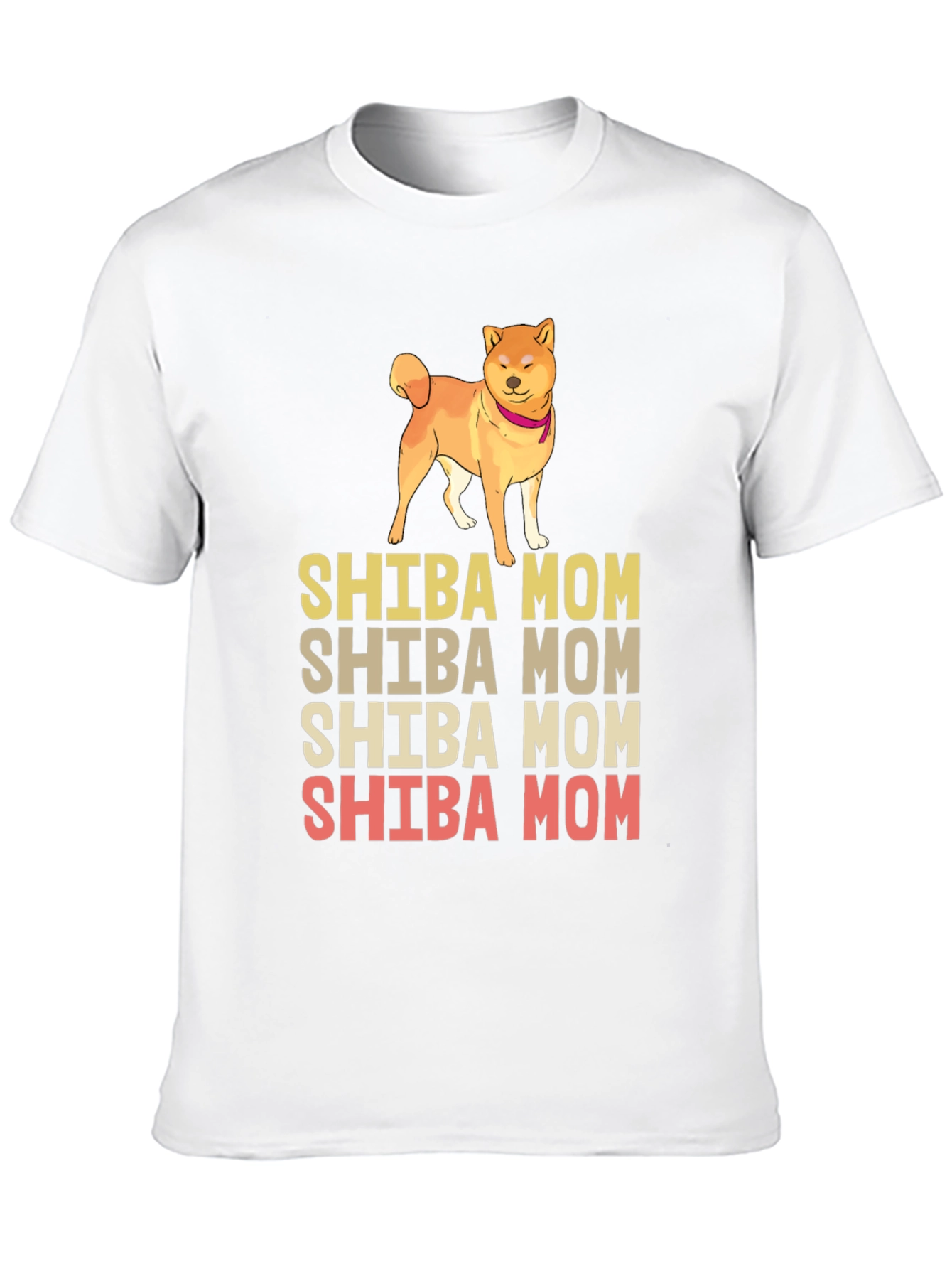 Shiba Mom Graphic Tee - Dog Lover Shirt