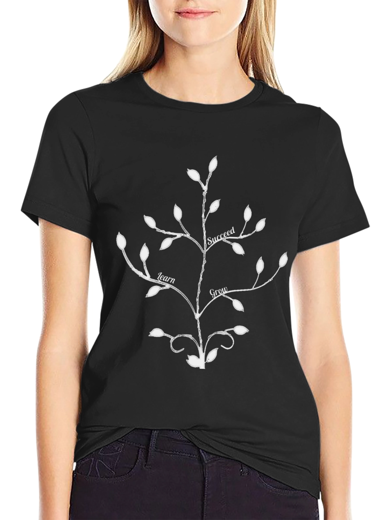 Motivational Tree Graphic T-Shirt