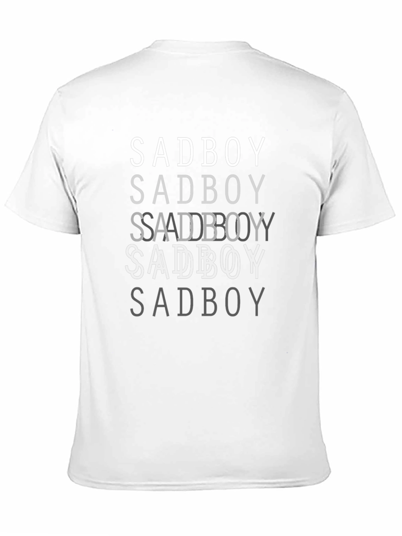 Sadboy Graphic Print Black T-Shirt