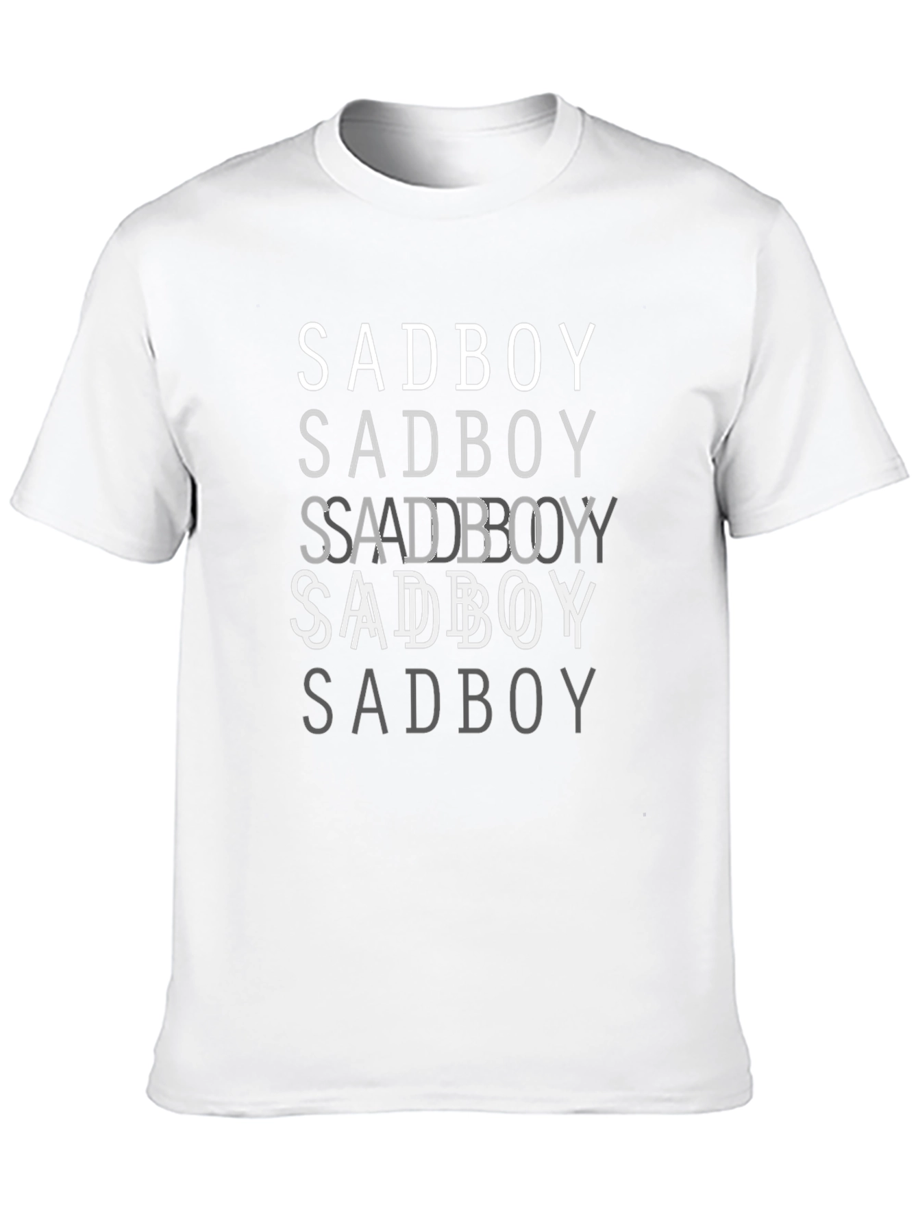 Sadboy Graphic Print Black T-Shirt