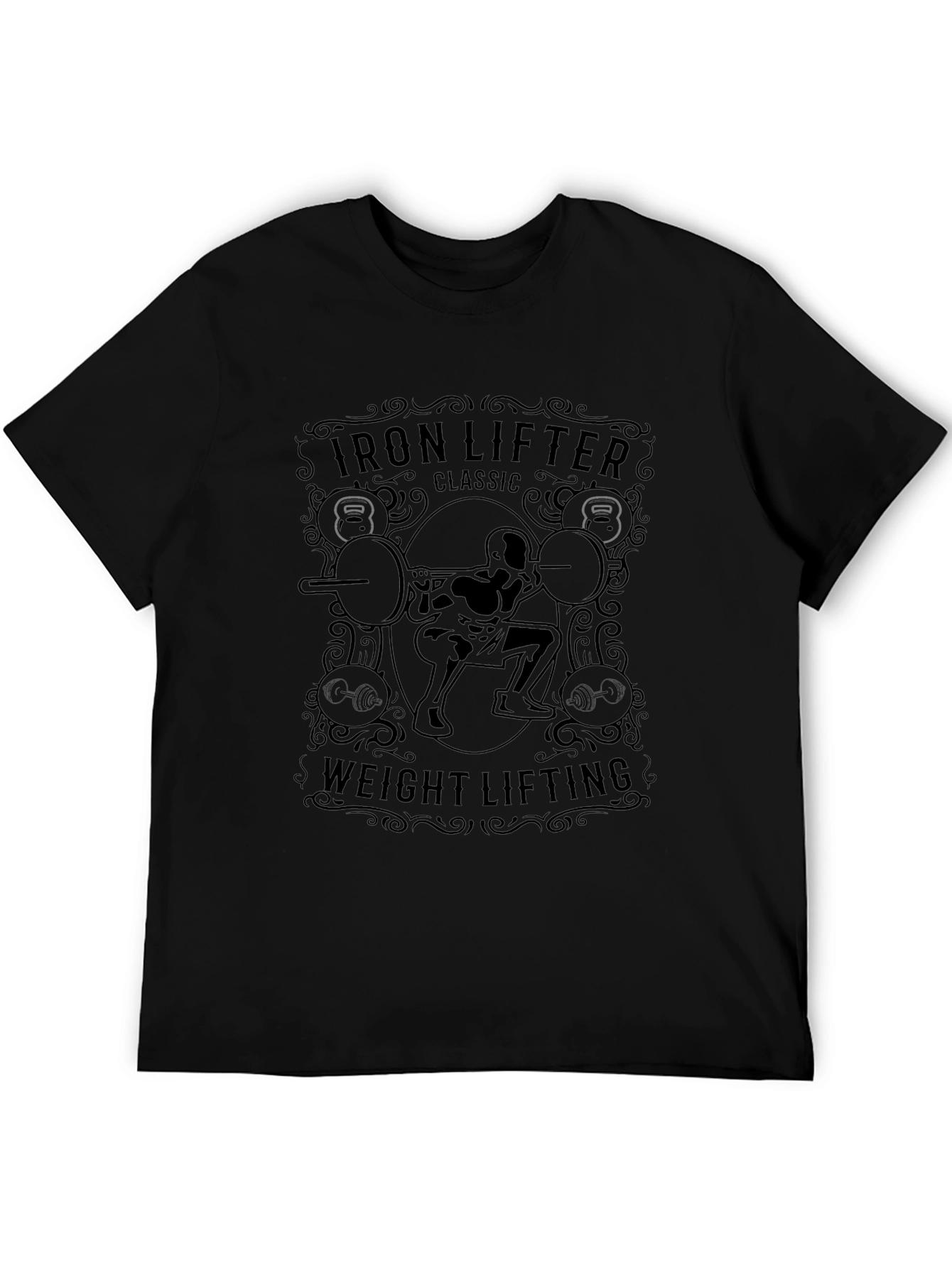 Iron Lifter Classic Weight Lifting T-Shirt