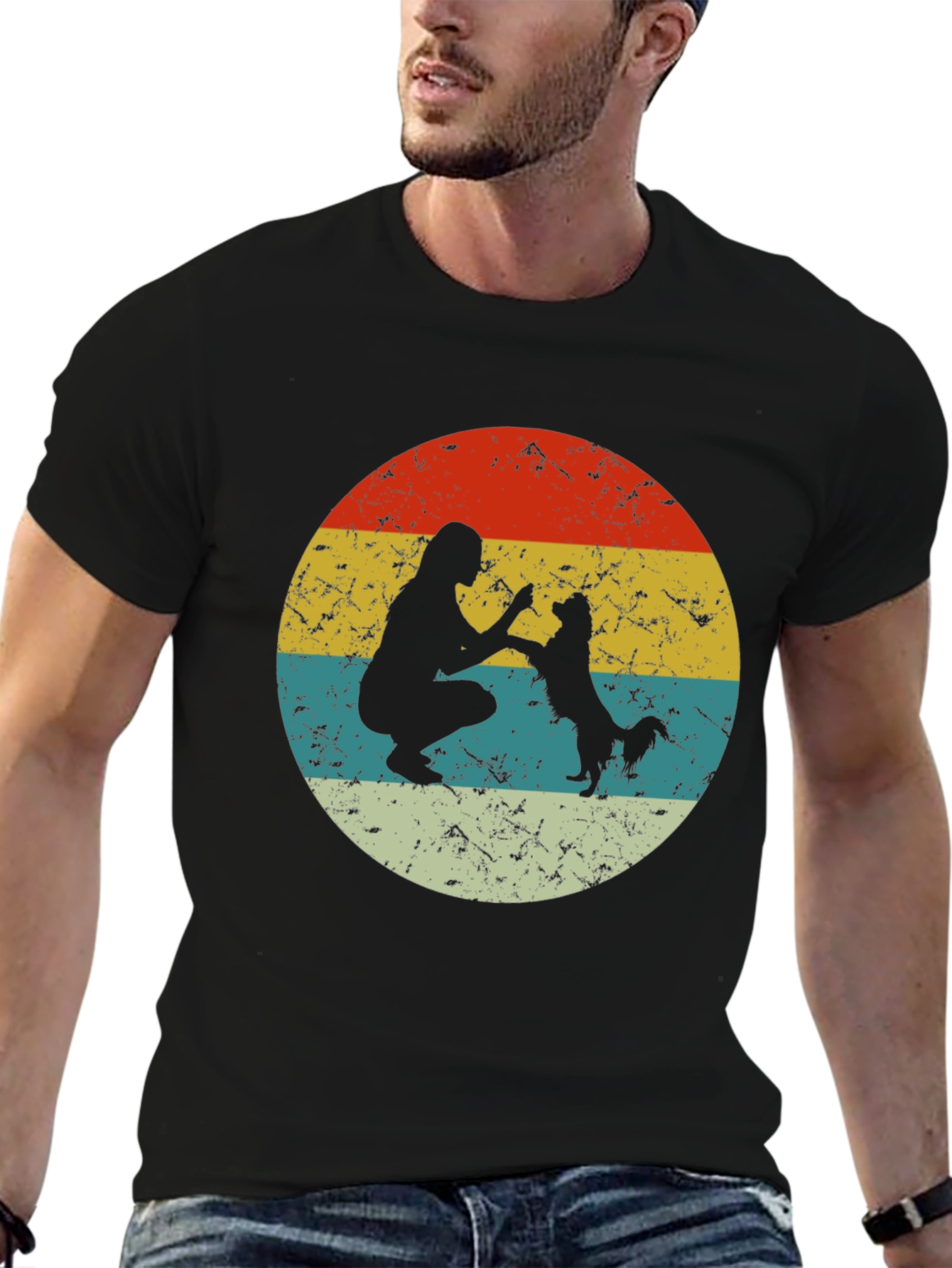 Retro Dog Lover T-Shirt