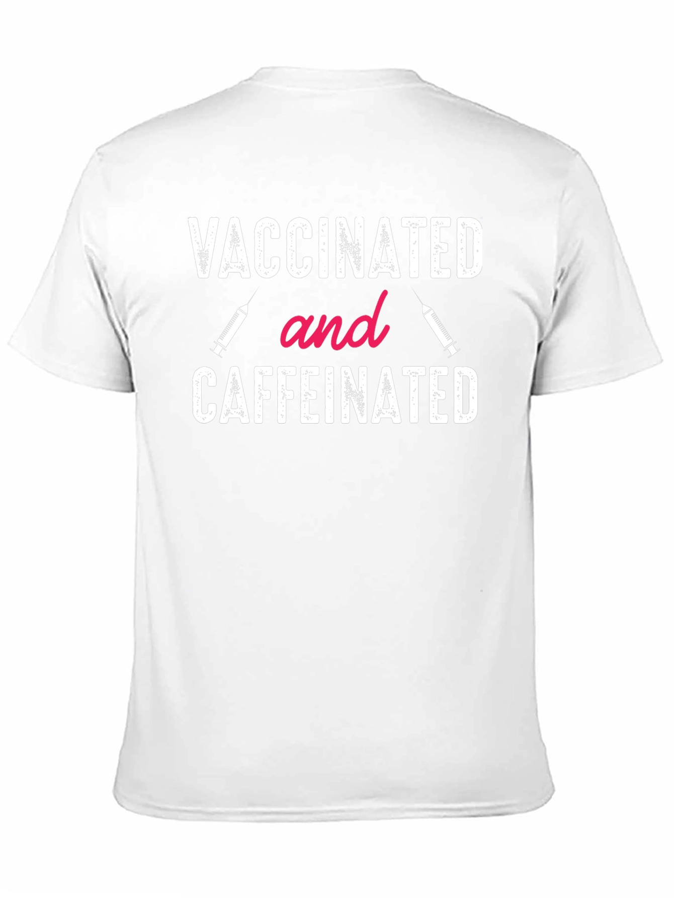Vaccinated and Caffeinated T-Shirt