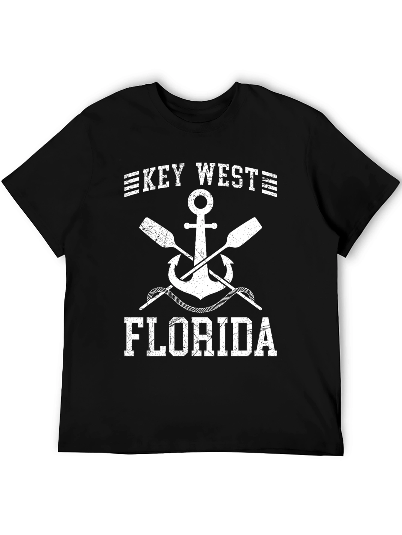 Key West Florida Anchor Graphic T-Shirt