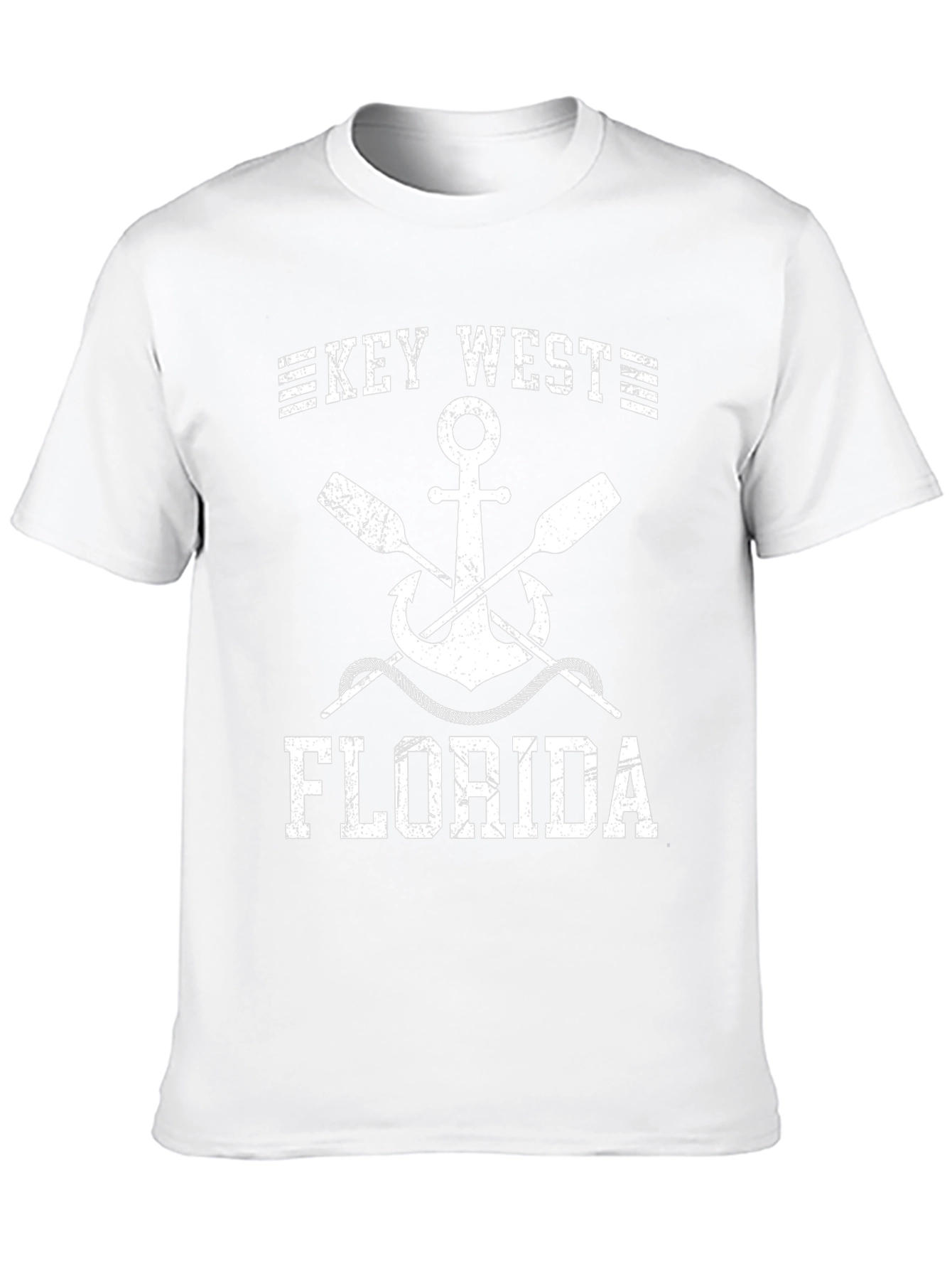 Key West Florida Anchor Graphic T-Shirt