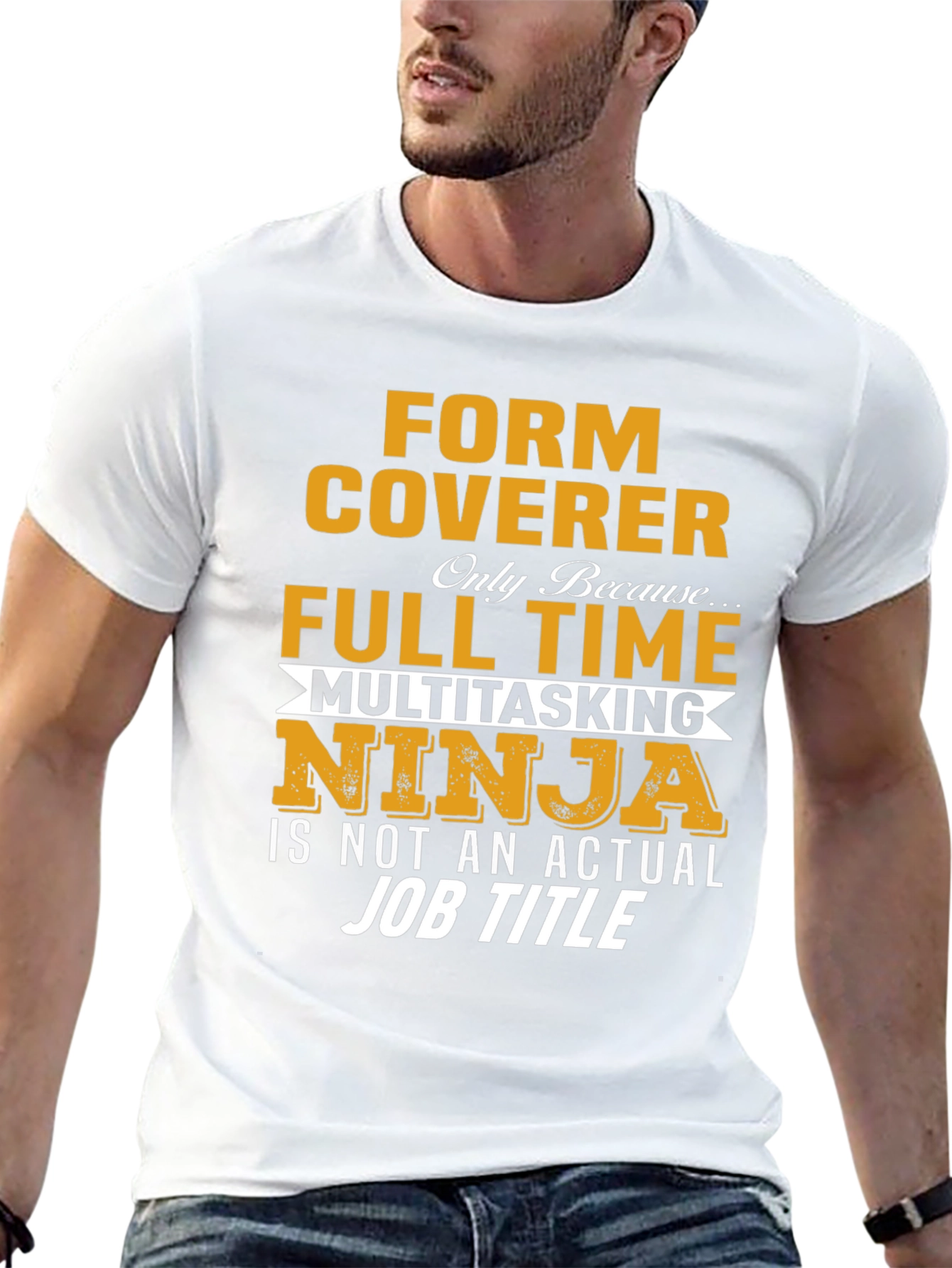 Form Coverer Multitasking Ninja Novelty T-Shirt