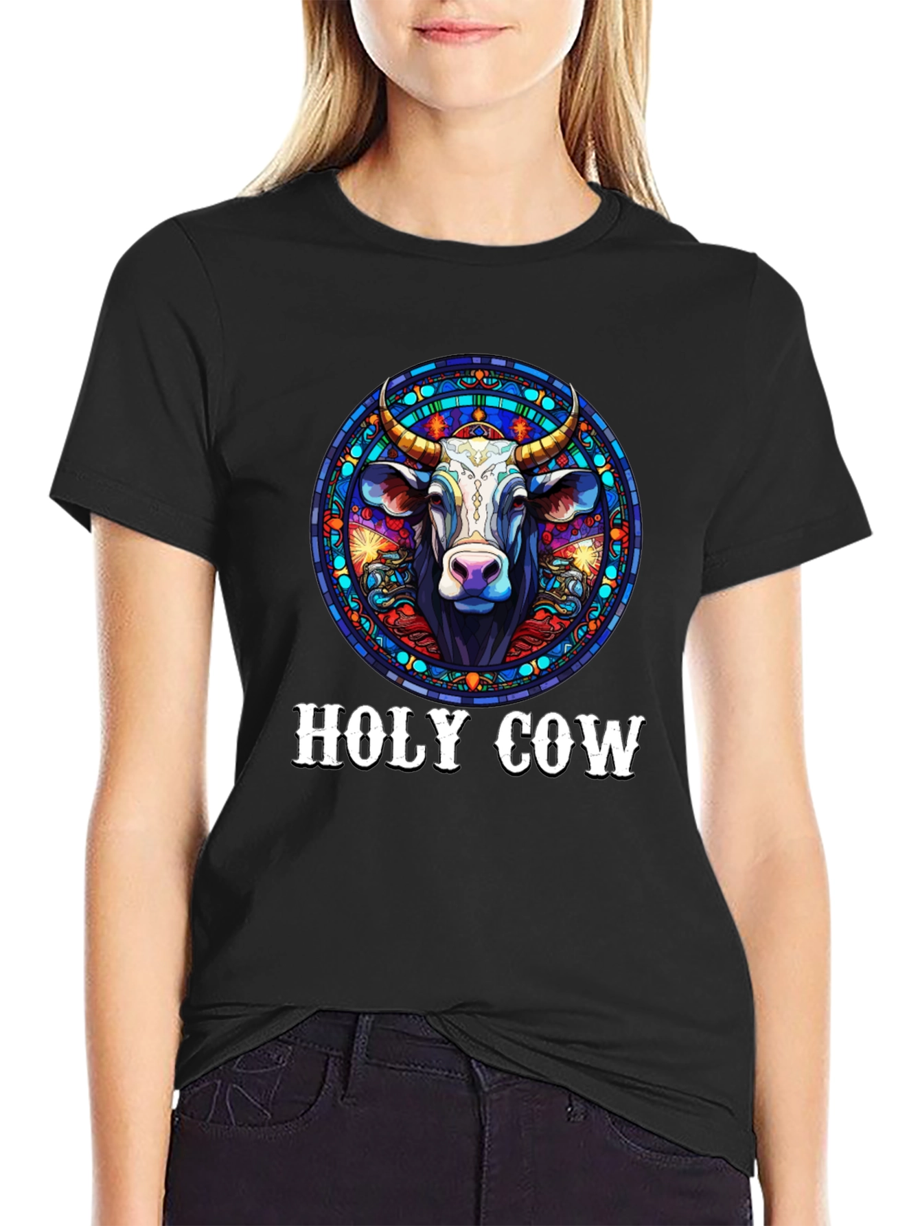 Holy Cow T-Shirt - Unique Graphic Tee