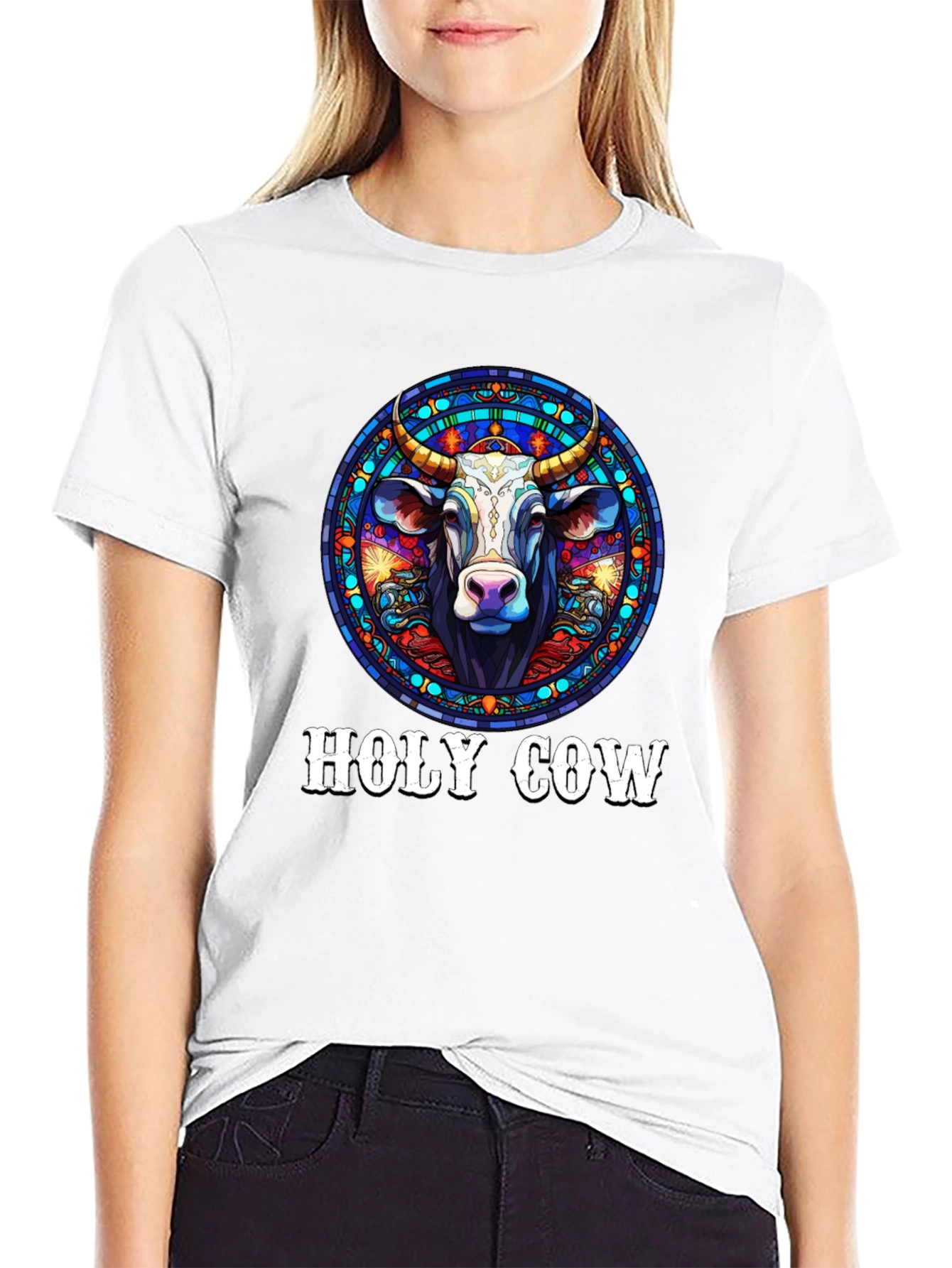 Holy Cow T-Shirt - Unique Graphic Tee