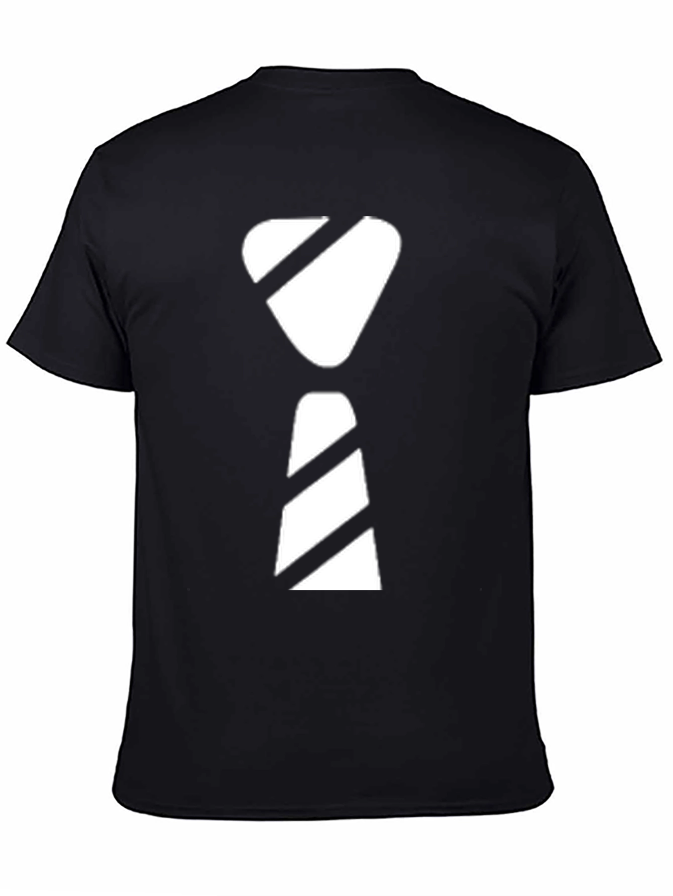 Modern Graphic Tie T-Shirt - Casual Style