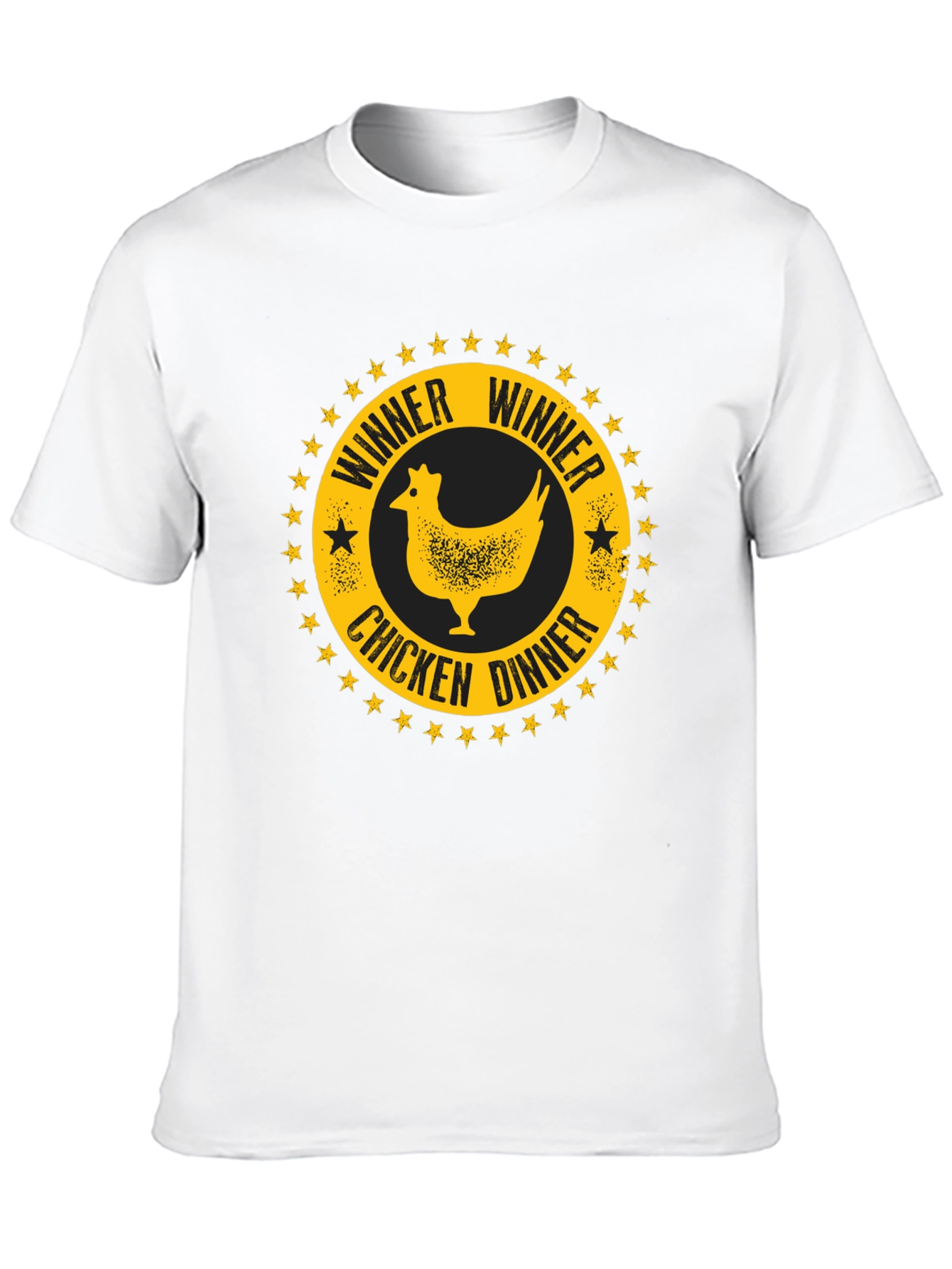 Winner Winner Chicken Dinner Black T-Shirt