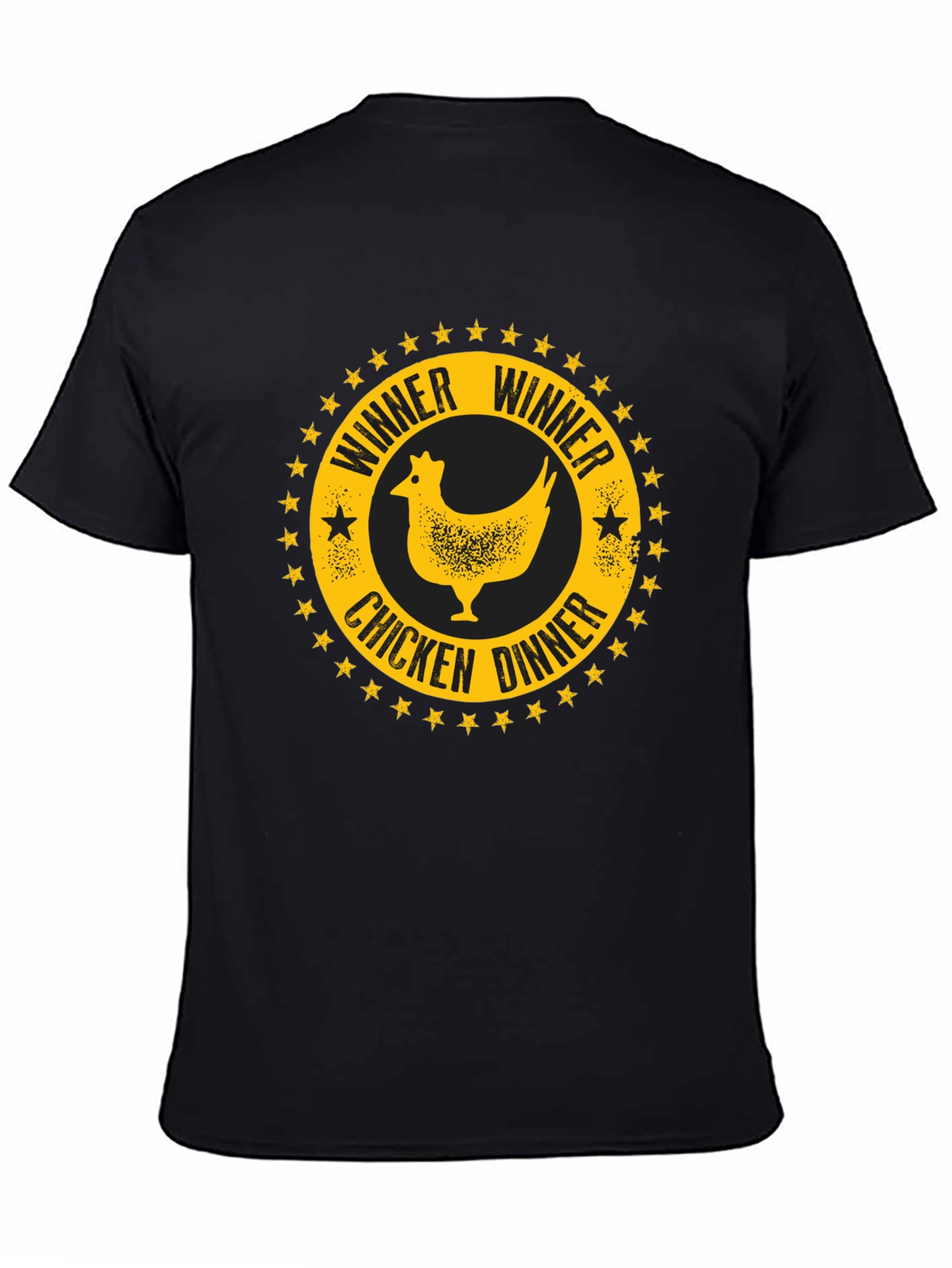 Winner Winner Chicken Dinner Black T-Shirt