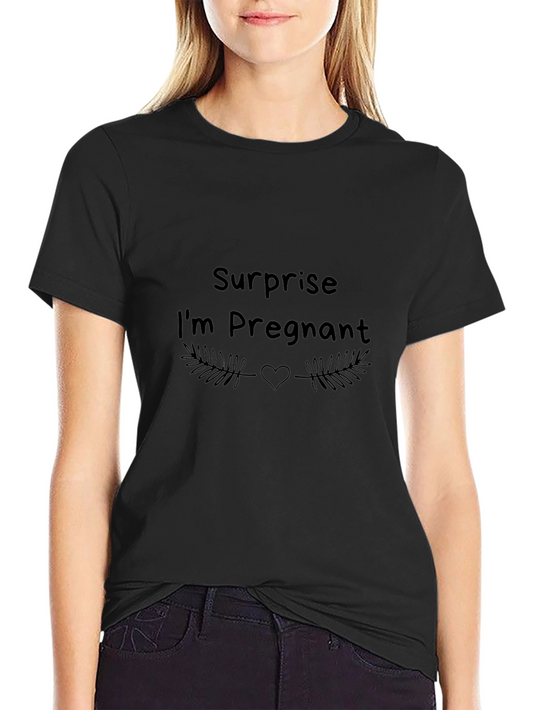 Surprise Pregnancy Announcement T-Shirt