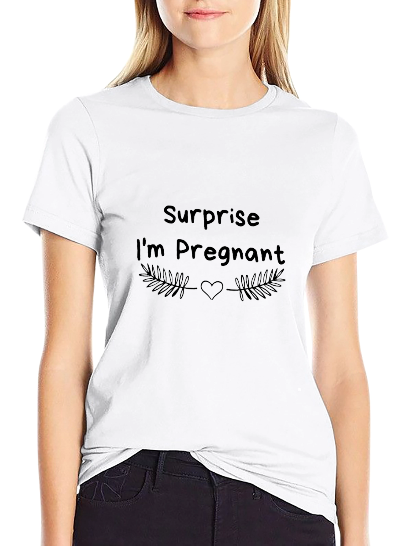 Surprise Pregnancy Announcement T-Shirt