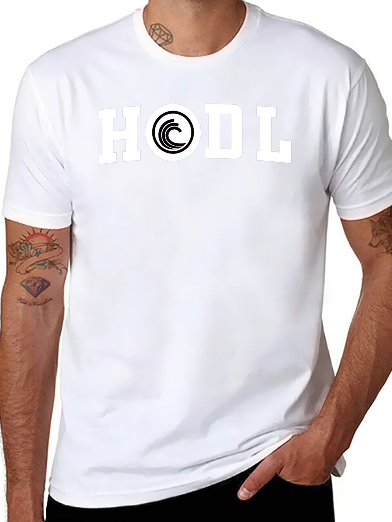 HODL Crypto T-Shirt - Black