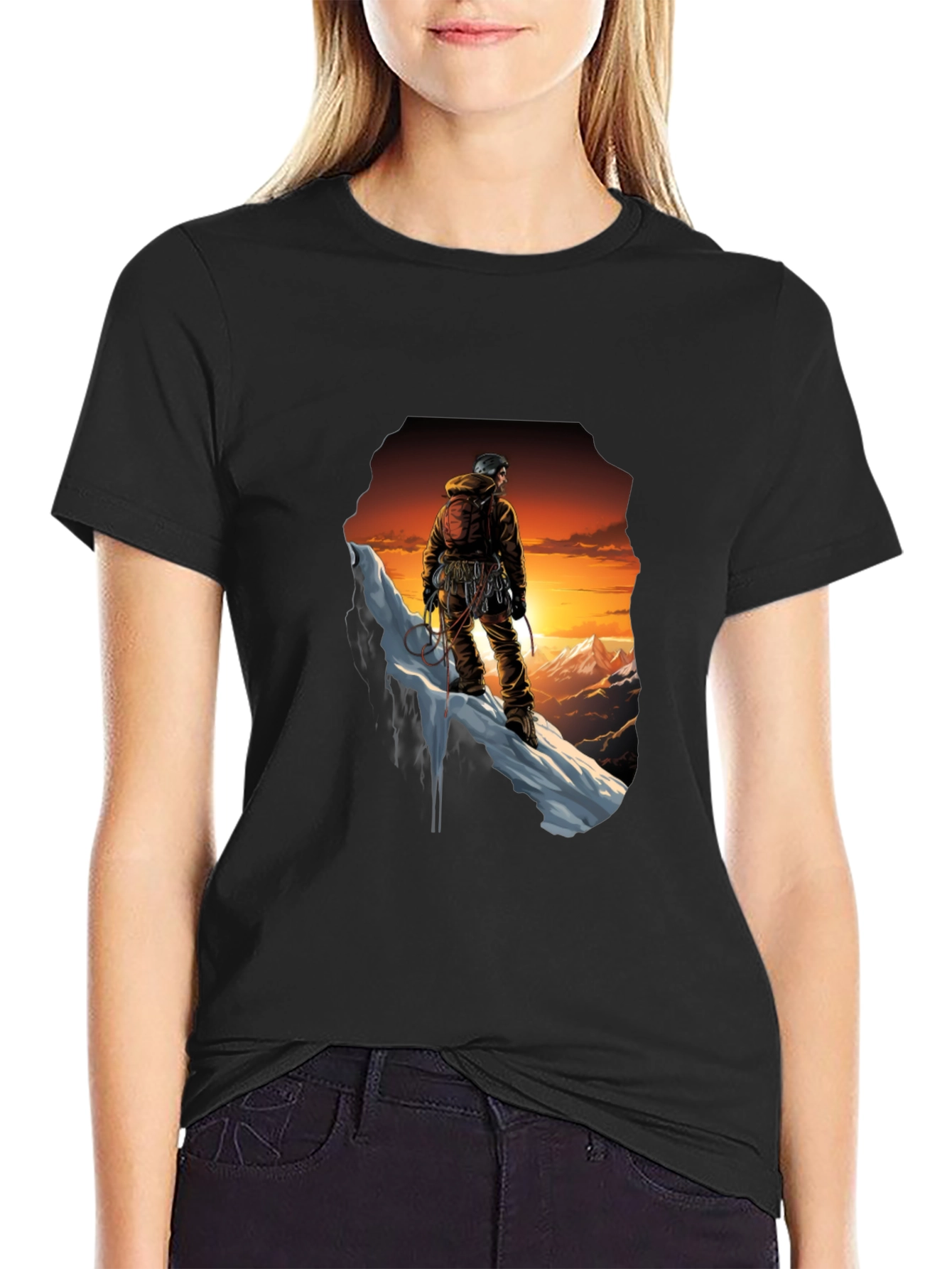 Mountaineer Graphic Tee - Adventure Awaits!