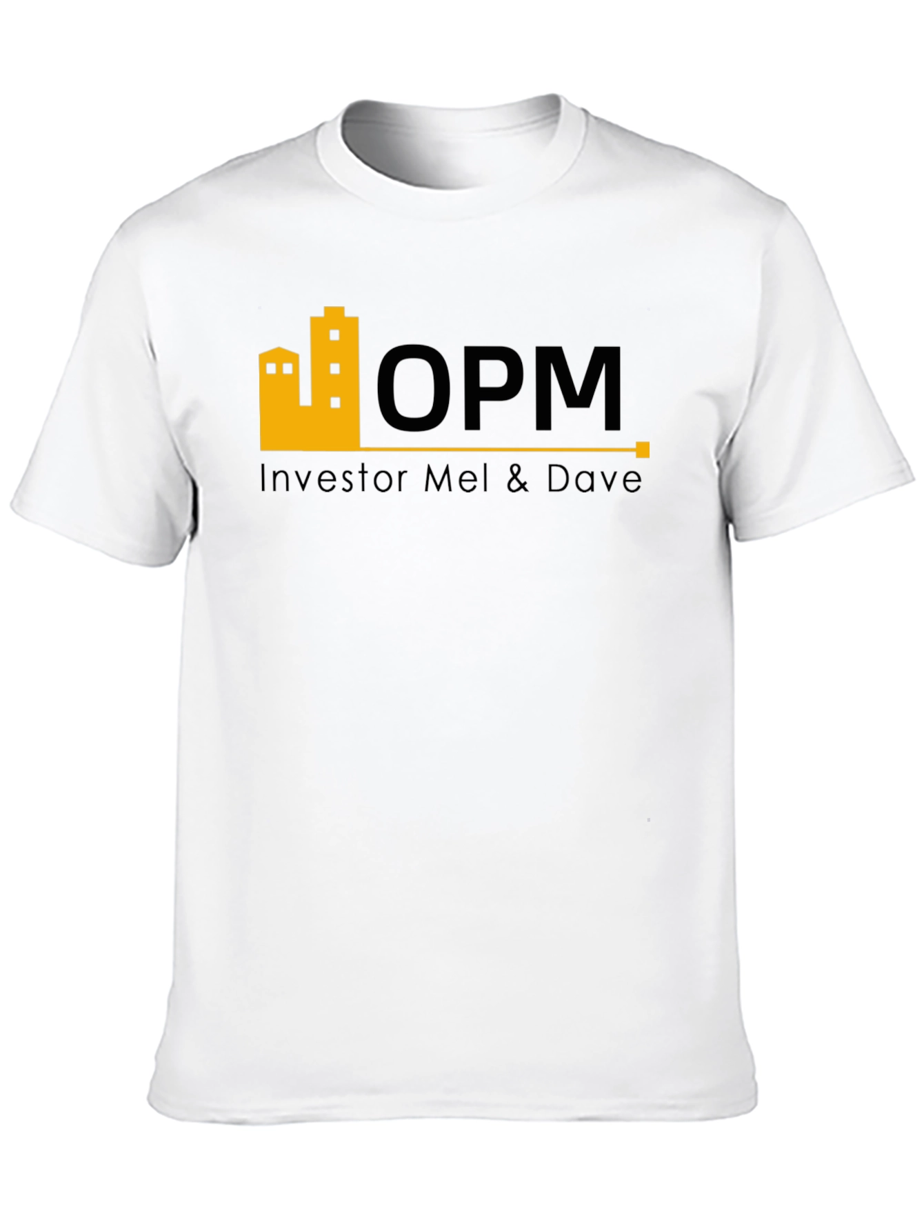OPM Investor Mel & Dave Black T-Shirt