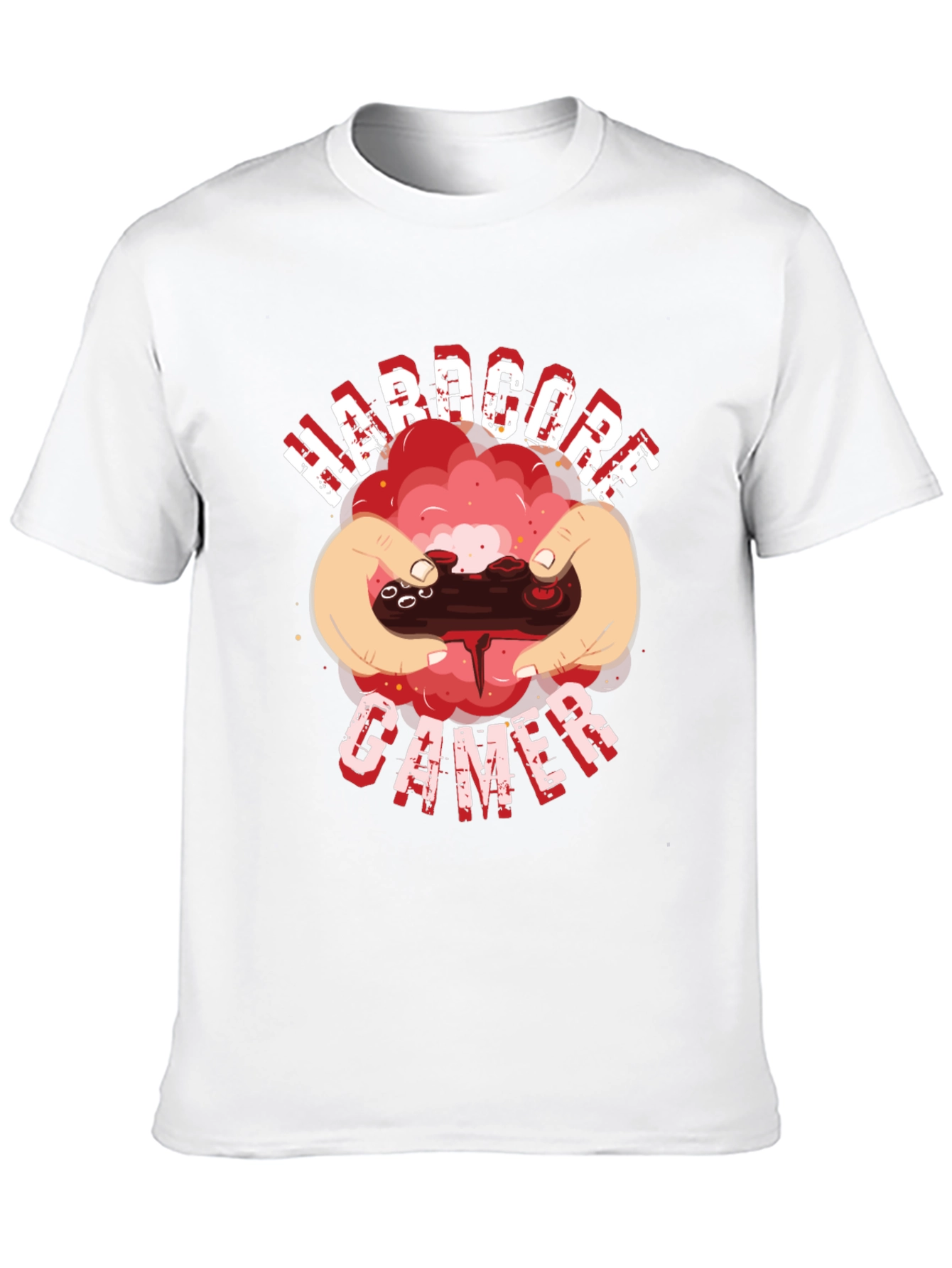 Hardcore Gamer Black T-Shirt