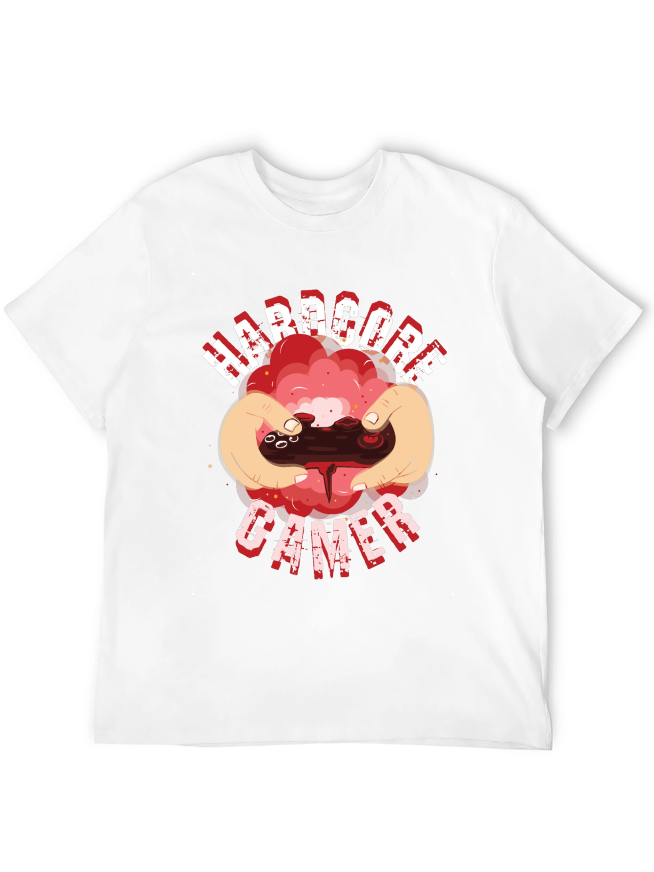 Hardcore Gamer Black T-Shirt