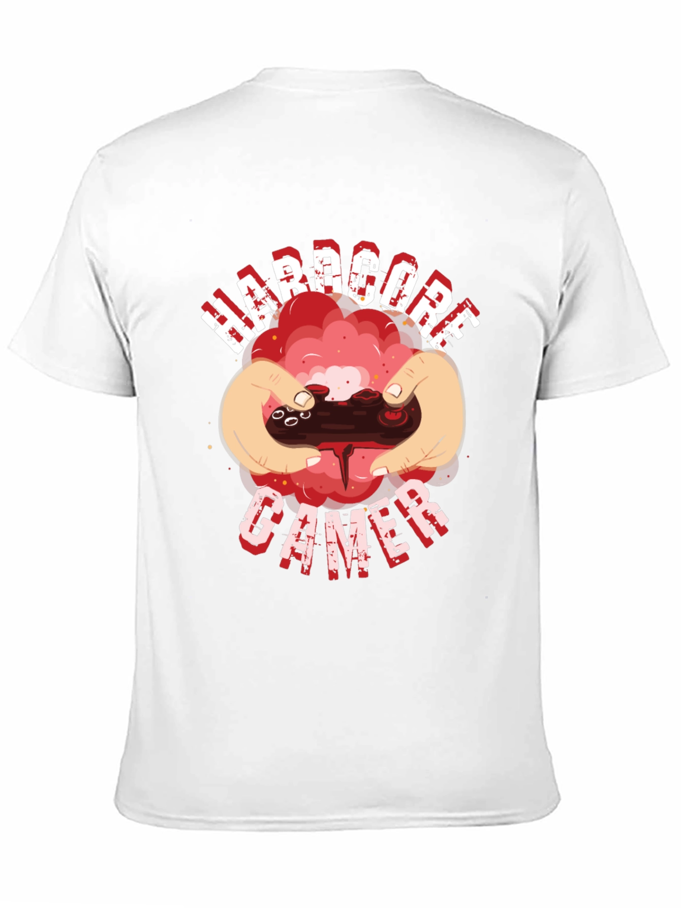 Hardcore Gamer Black T-Shirt