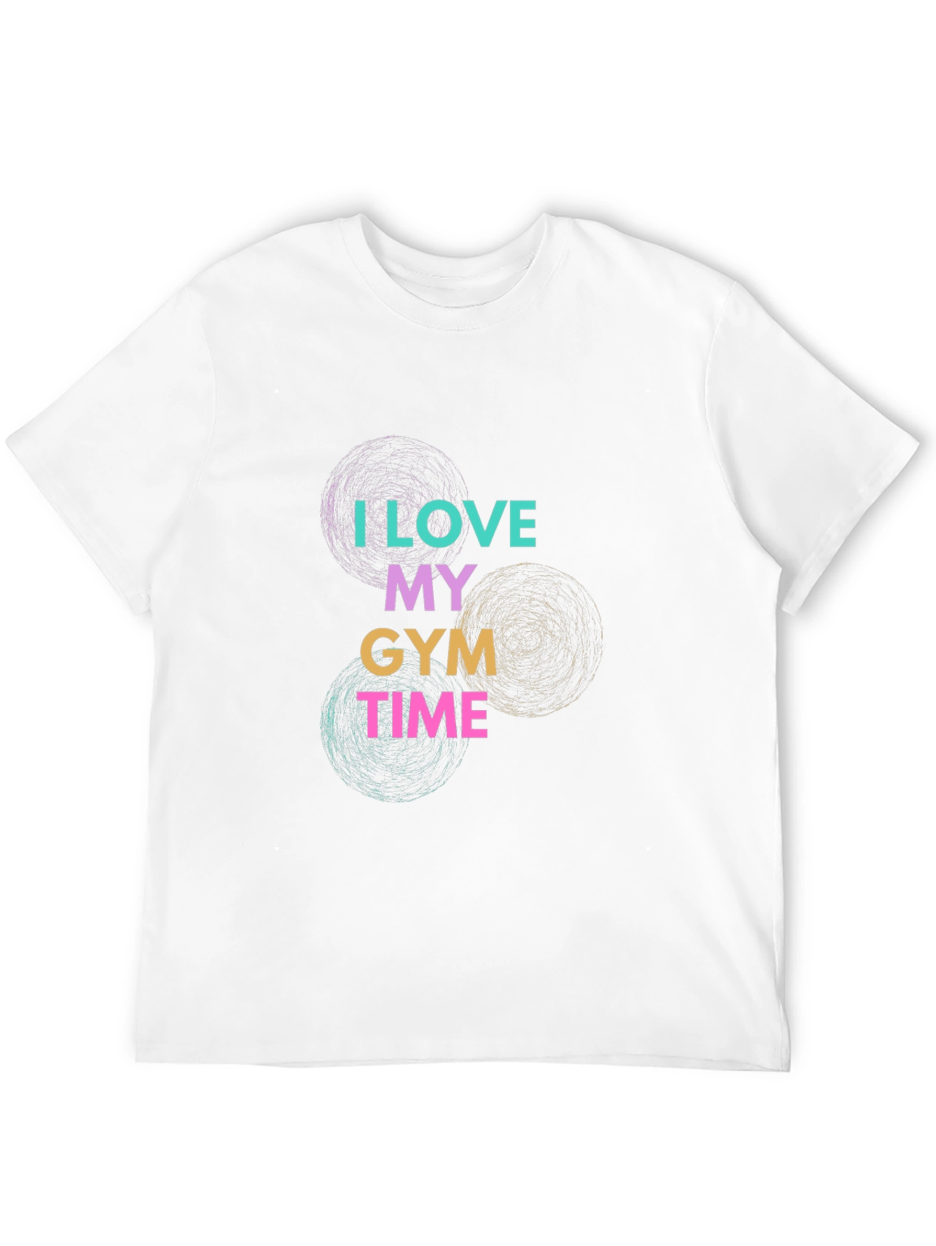 I Love My Gym Time Graphic T-Shirt