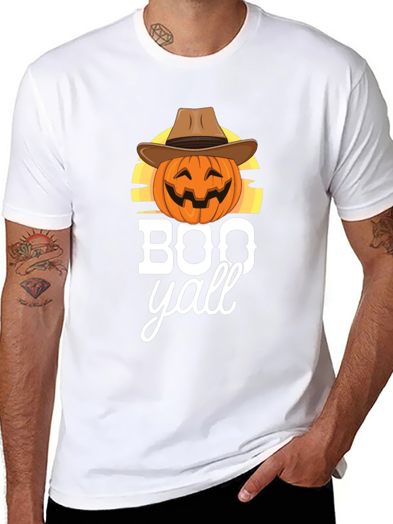 Boo Yall Pumpkin T-Shirt