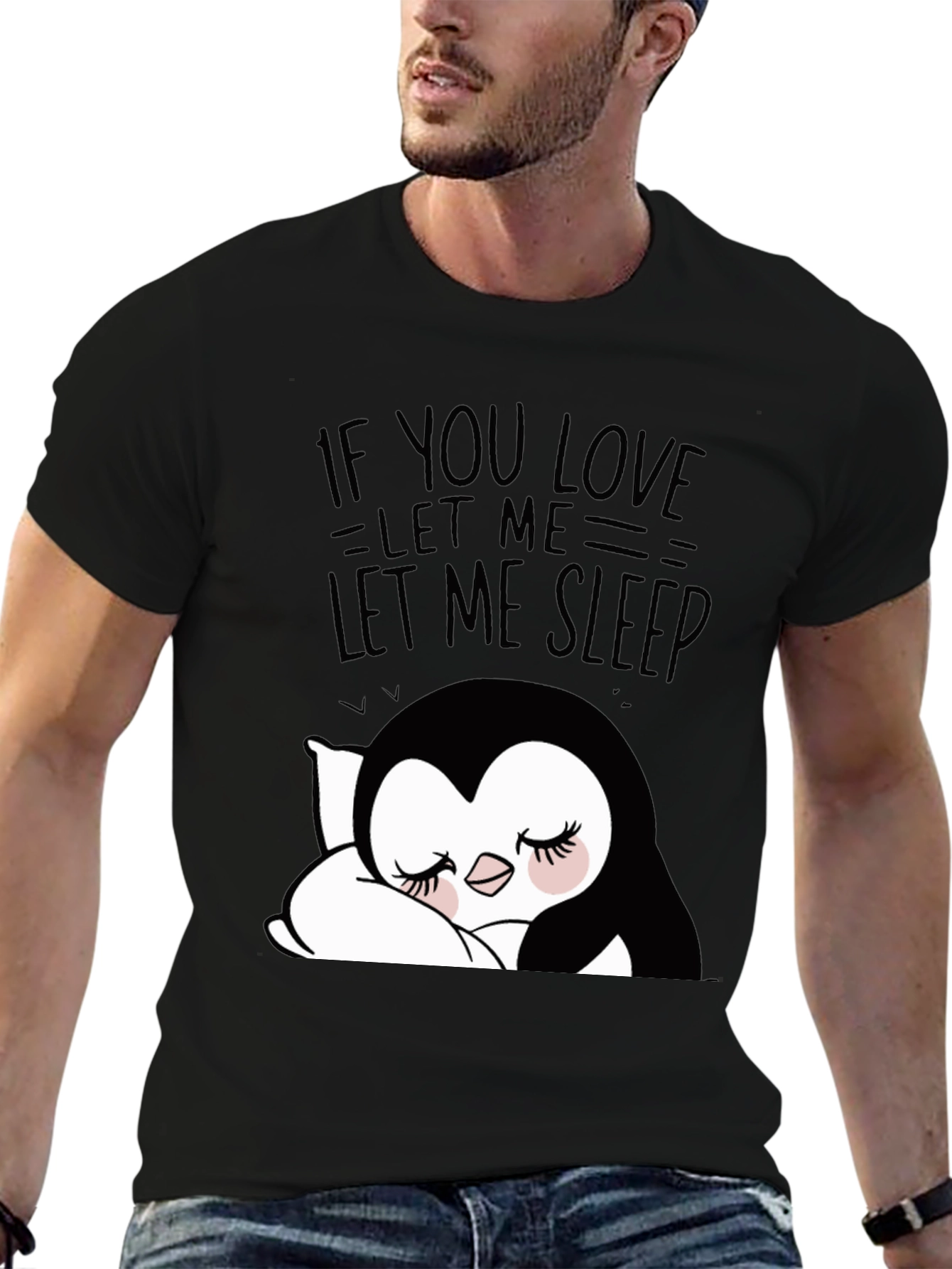 Cute Penguin Sleep T-Shirt