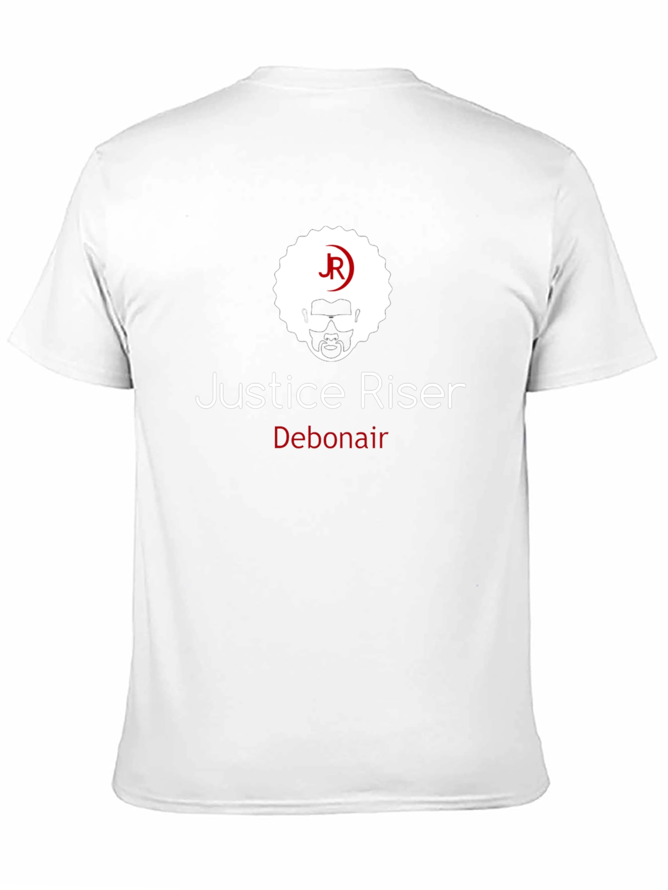 Justice Riser Debonair Graphic Tee - Black Cotton Blend