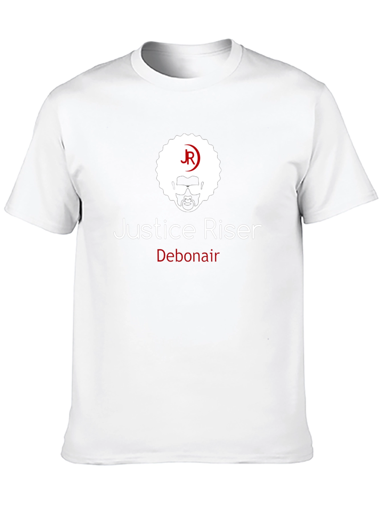 Justice Riser Debonair Graphic Tee - Black Cotton Blend