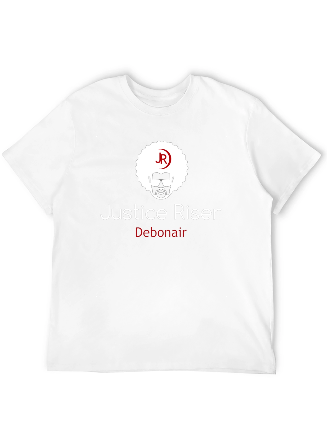 Justice Riser Debonair Graphic Tee - Black Cotton Blend