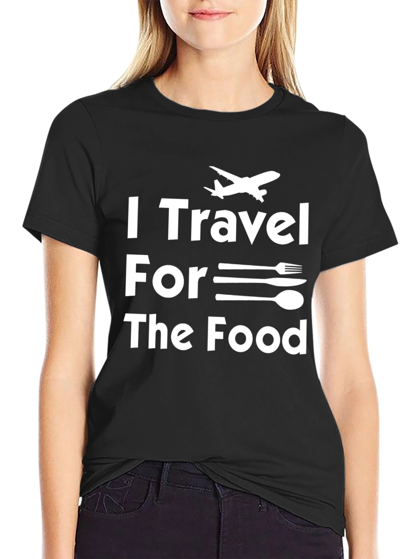 I Travel For The Food Graphic Tee