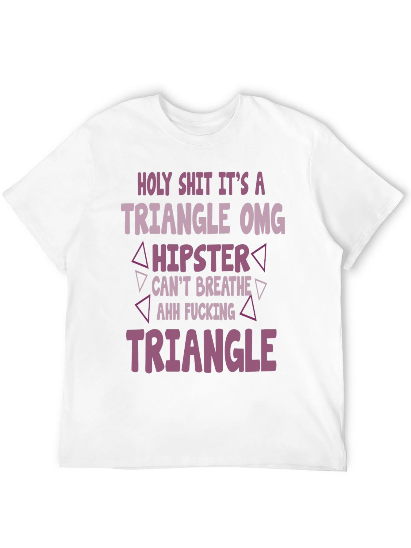 Triangle OMG Graphic T-Shirt