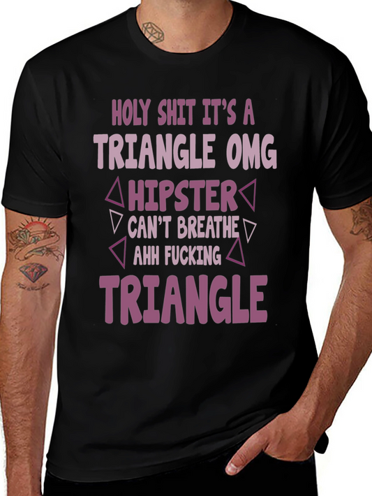 Triangle OMG Graphic T-Shirt