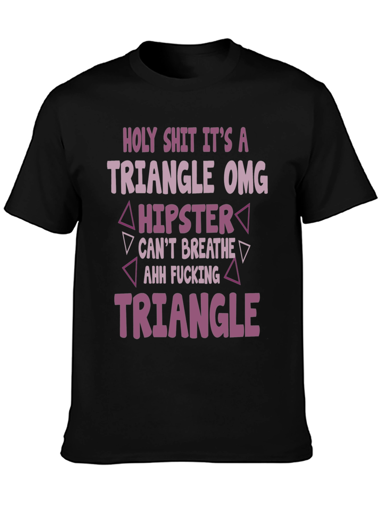 Triangle OMG Graphic T-Shirt