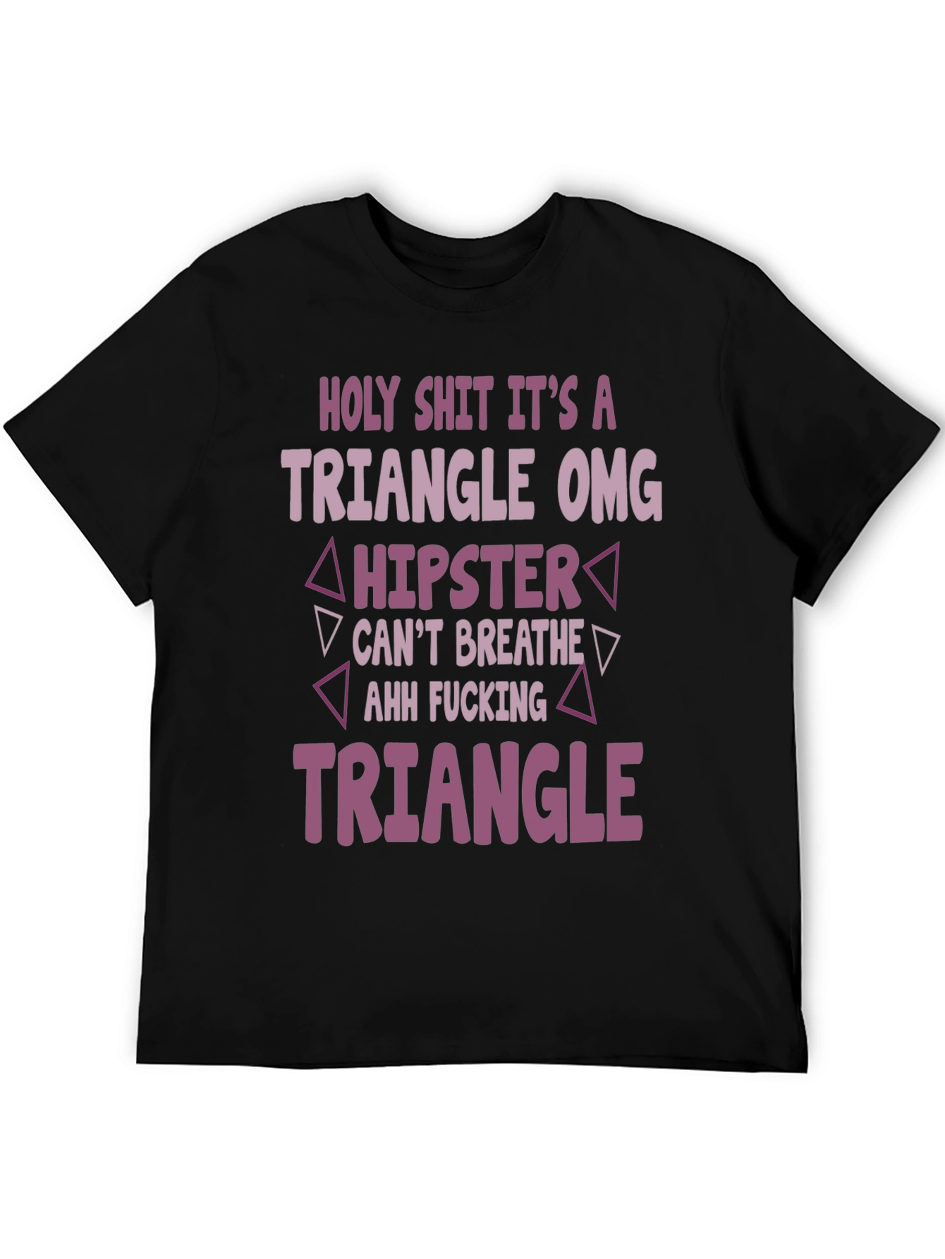Triangle OMG Graphic T-Shirt