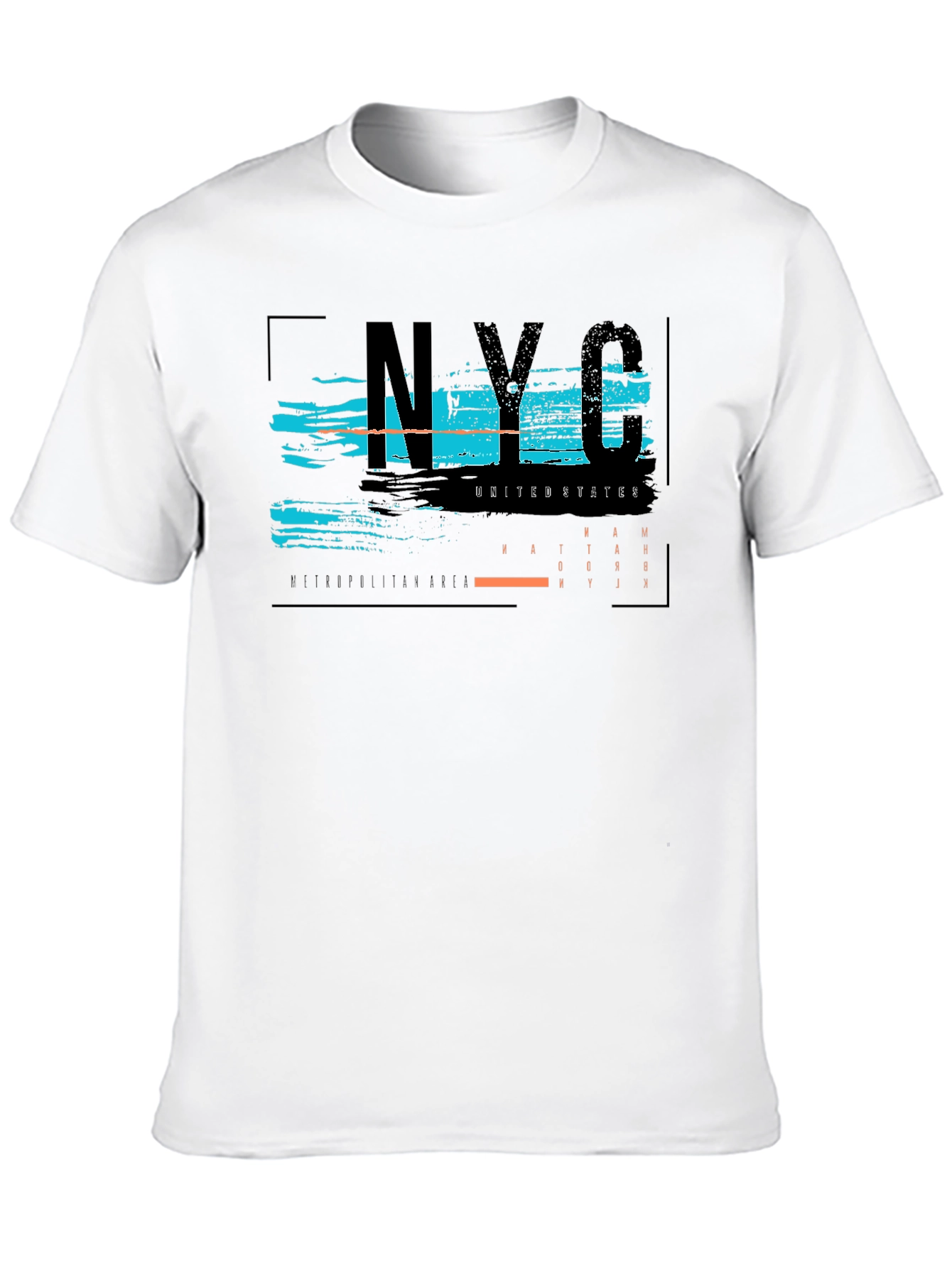 NYC Graphic Print Black T-Shirt