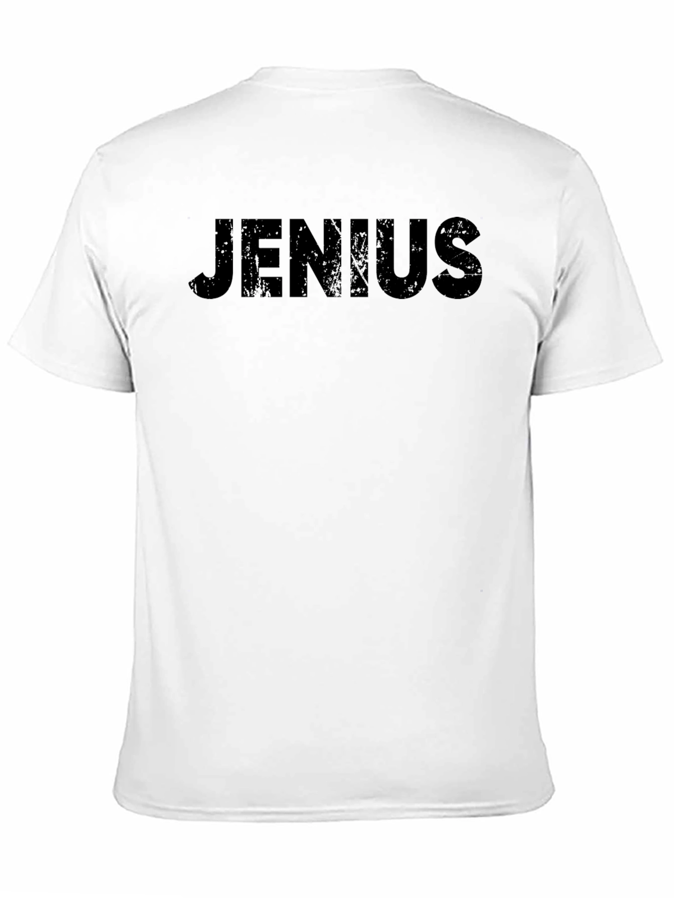 JENIUS Black Graphic Tee