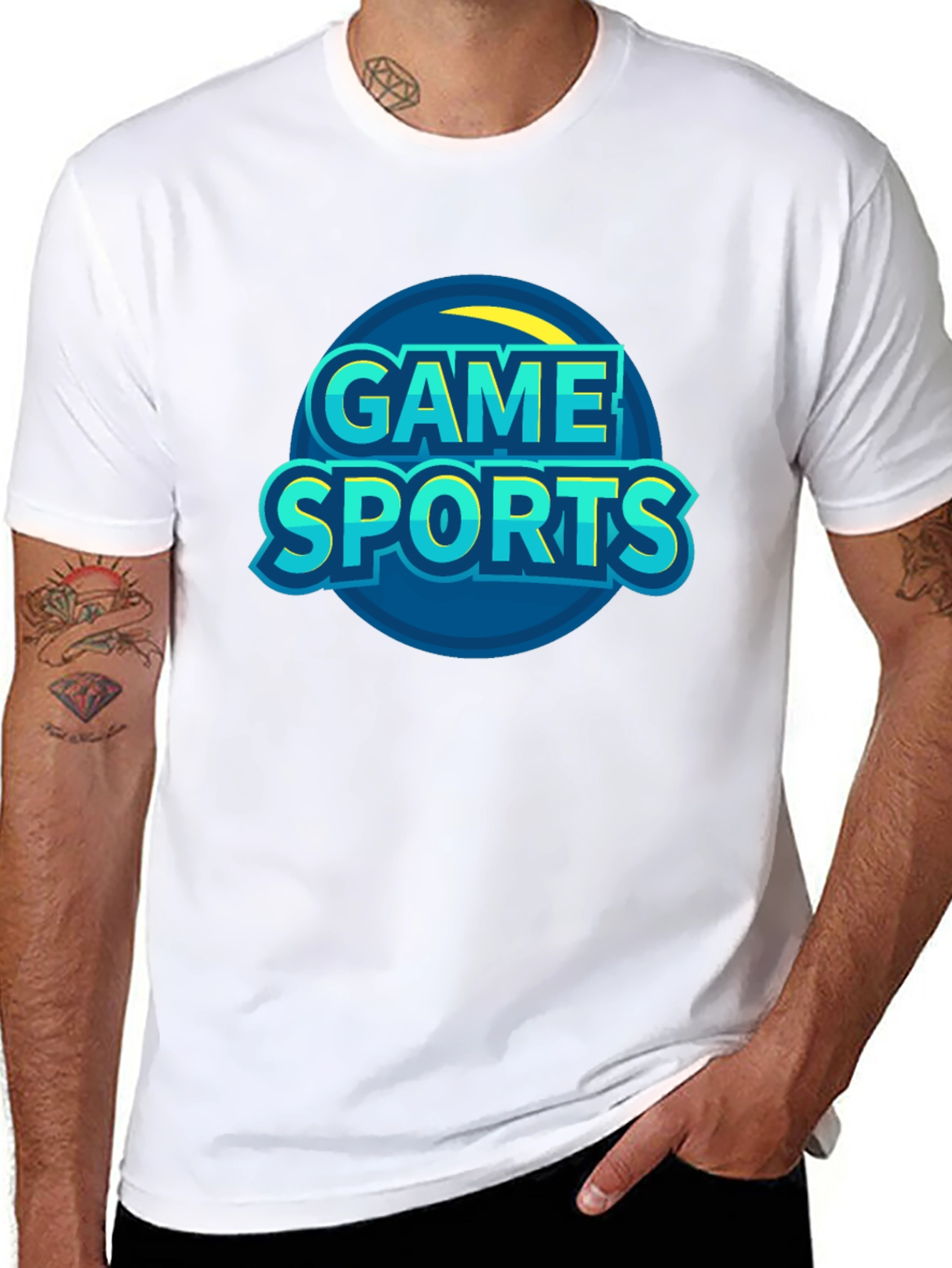 Game Sports Graphic T-Shirt - Cool Gaming Tee
