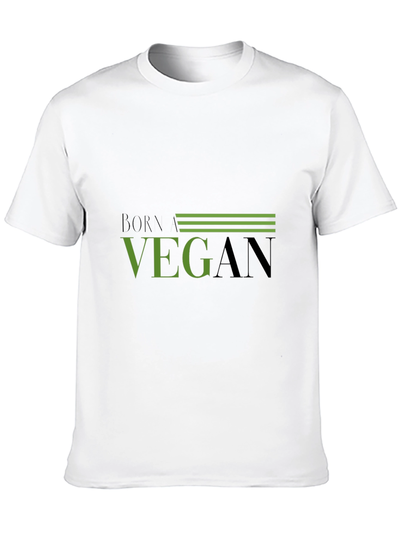 Born Vegan Graphic Tee - Black