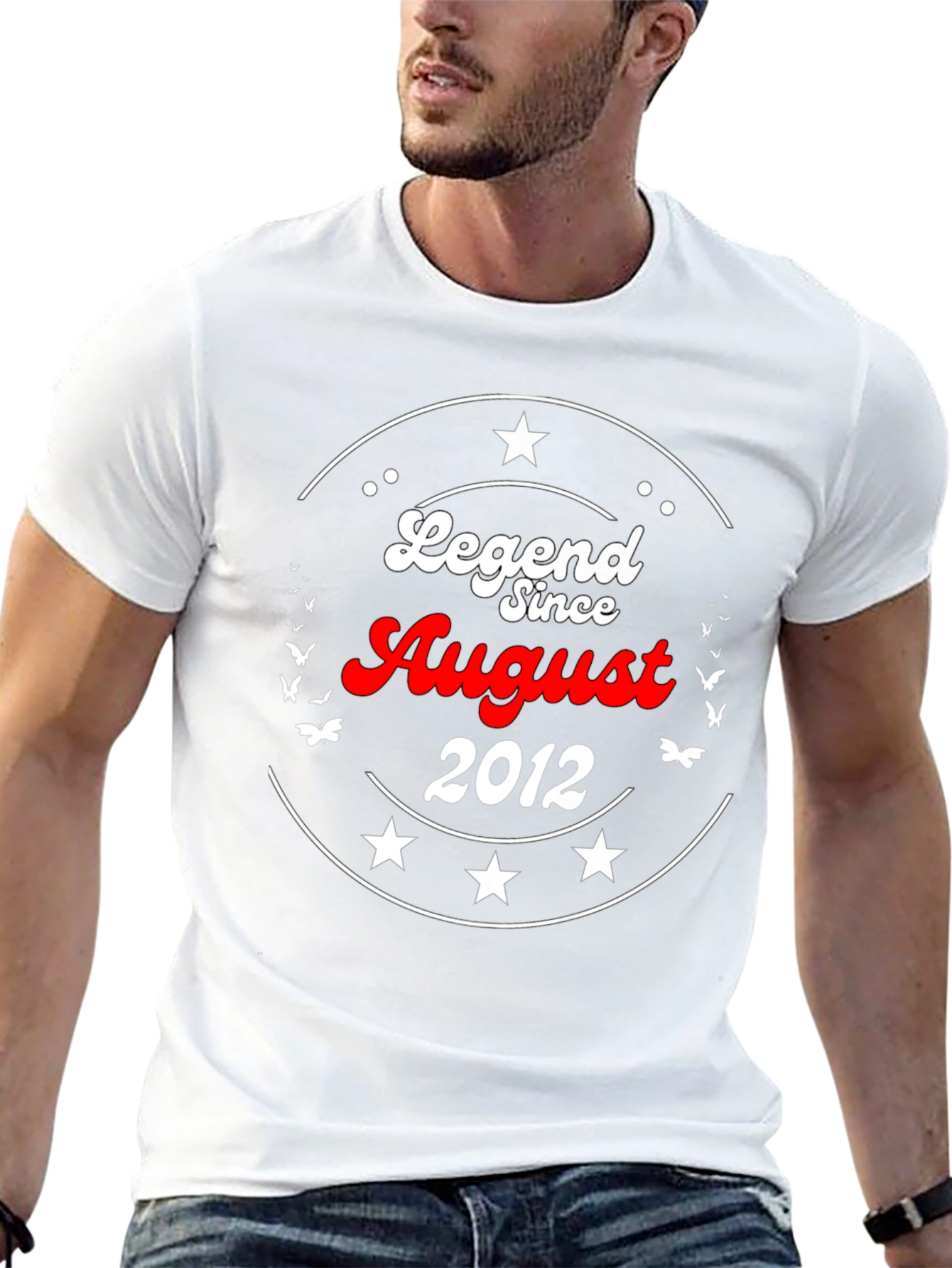 Legend Since August 2012 Graphic T-Shirt