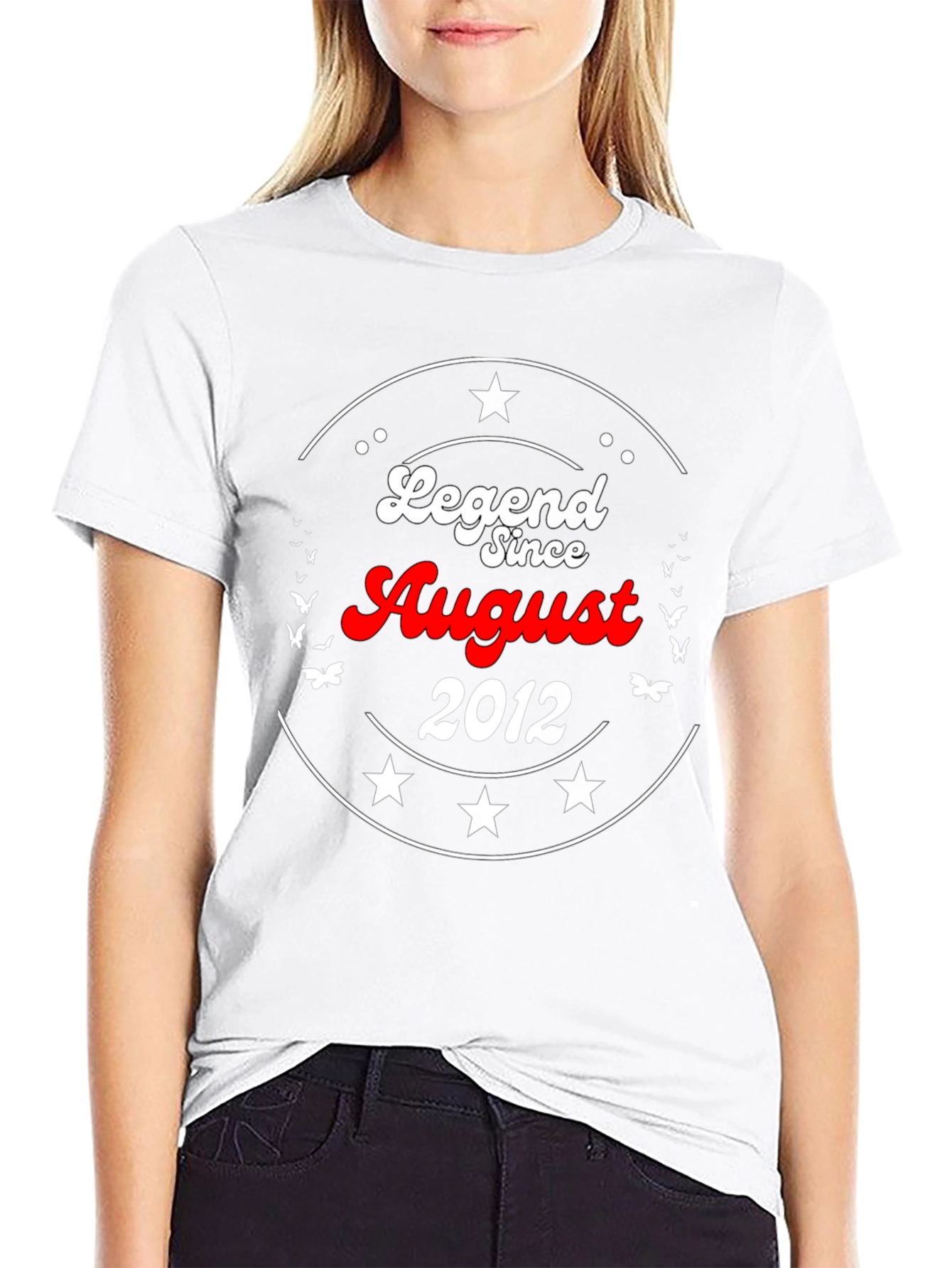 Legend Since August 2012 Graphic T-Shirt