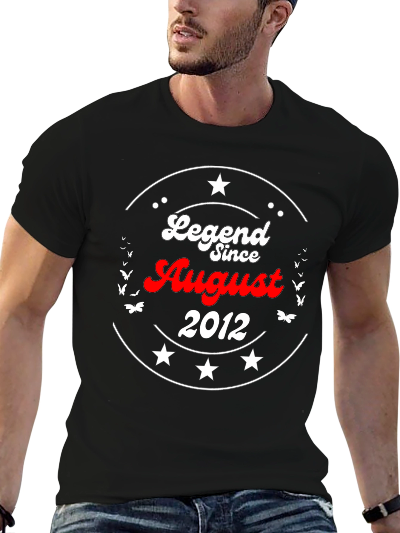 Legend Since August 2012 Graphic T-Shirt