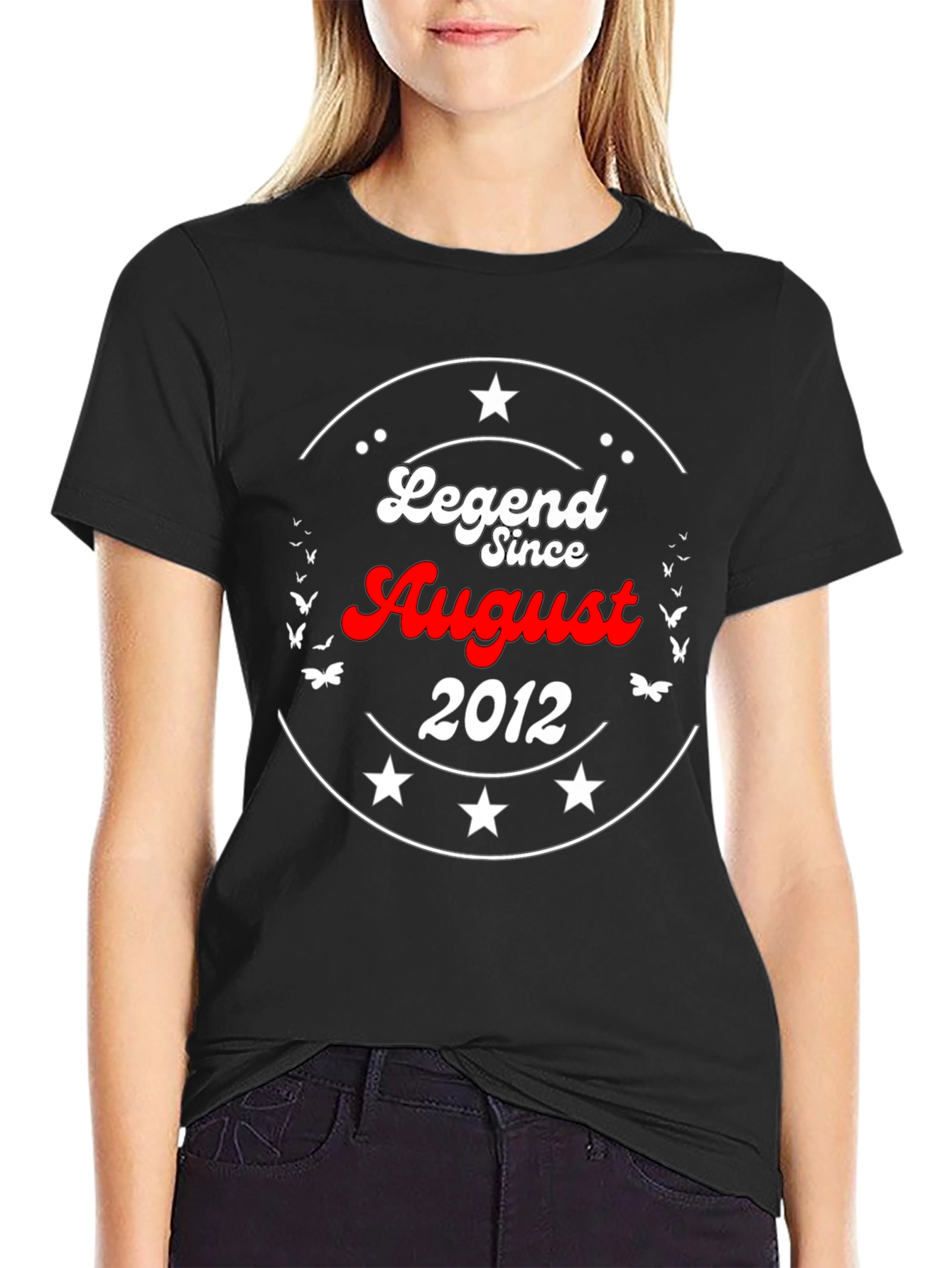 Legend Since August 2012 Graphic T-Shirt
