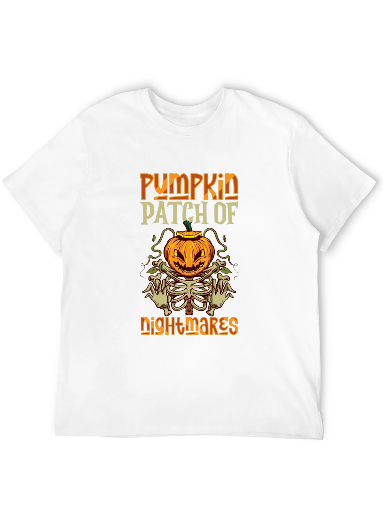 Pumpkin Patch of Nightmares Graphic T-Shirt - Halloween