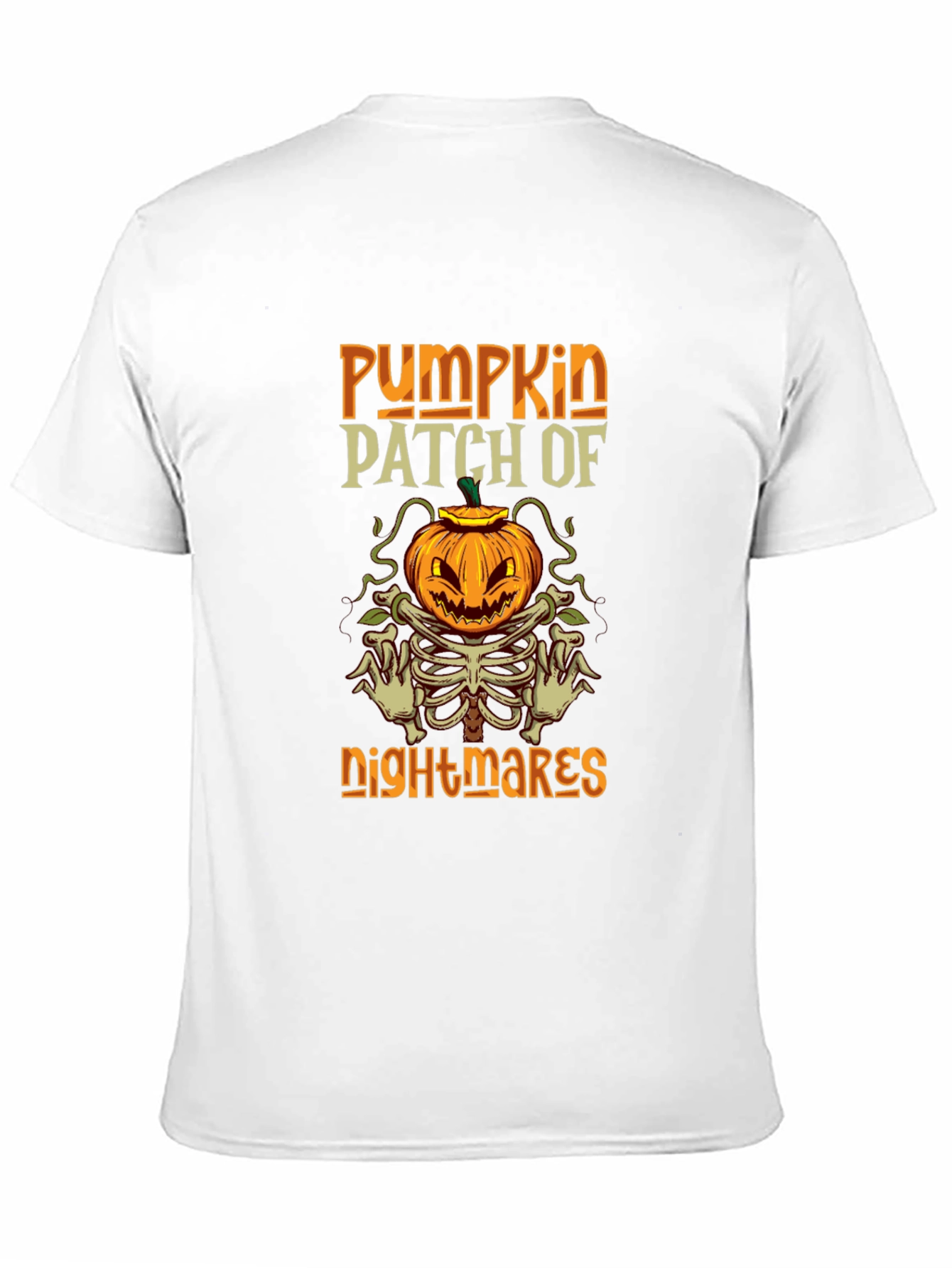 Pumpkin Patch of Nightmares Graphic T-Shirt - Halloween