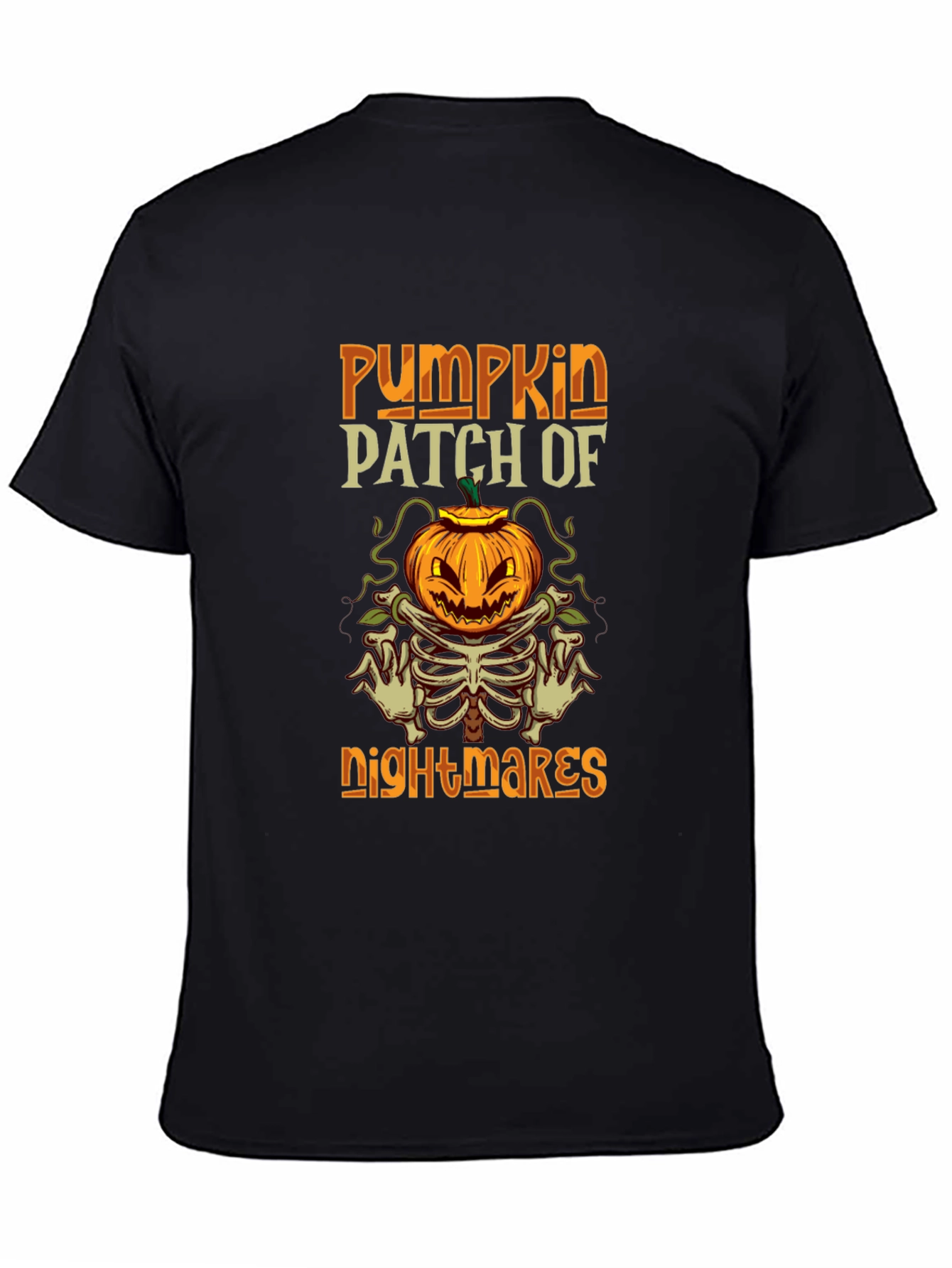 Pumpkin Patch of Nightmares Graphic T-Shirt - Halloween