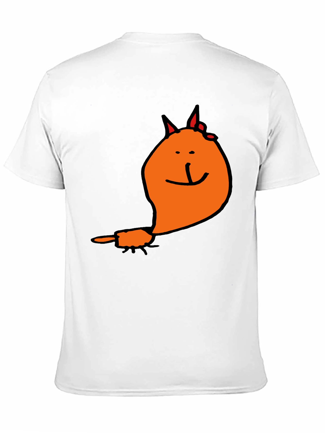 Funny Cat Graphic Tee - Black Casual T-Shirt