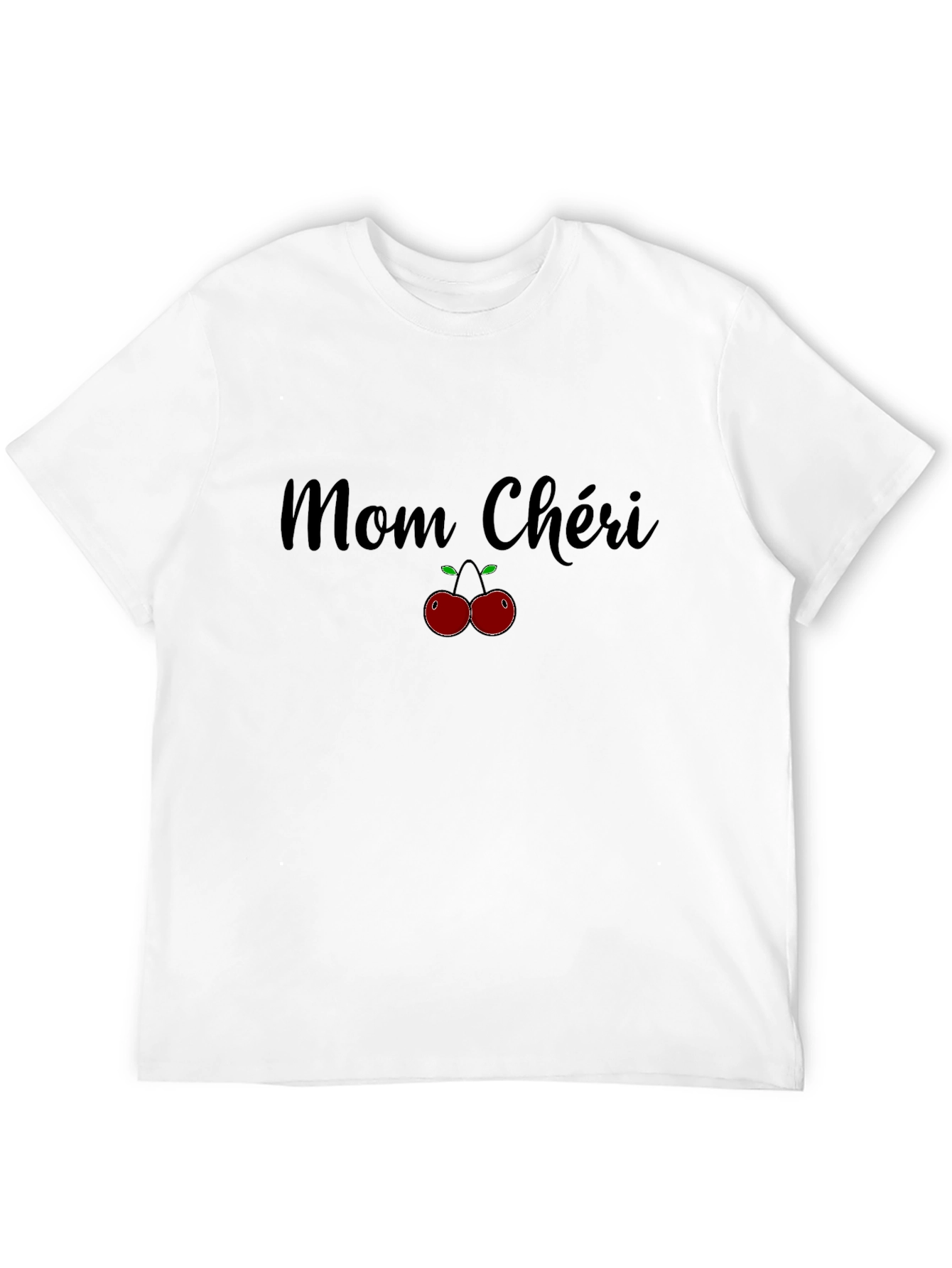 Mom Chéri Cherry Graphic T-Shirt