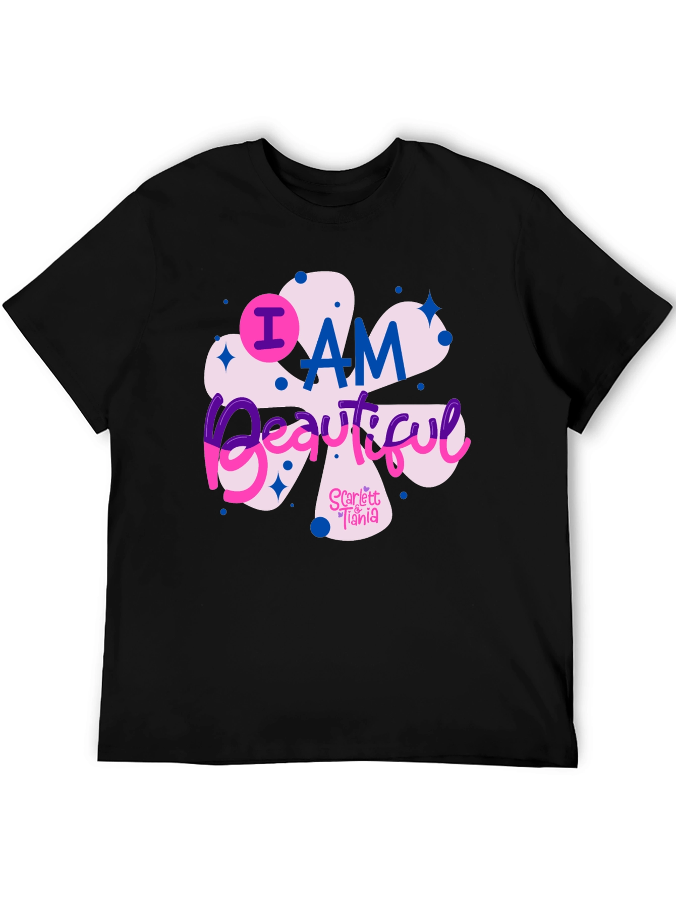 I AM Beautiful Black T-Shirt