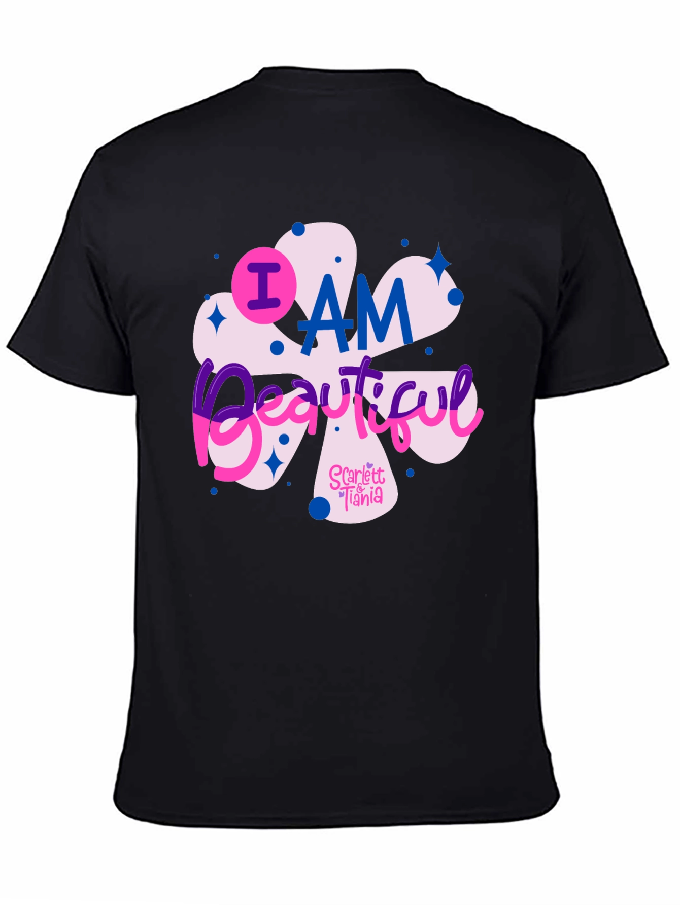 I AM Beautiful Black T-Shirt